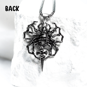 Hunter x Hunter Jewelry, Judgement Chain & Phantom Troupe Spider Necklace, Jewelry Hunter x Hunter 950 Silver, Gothic Chain, Anime Fan Gift 18 - EternaSilver BAN GIAM DOC 3 - EternaSilver