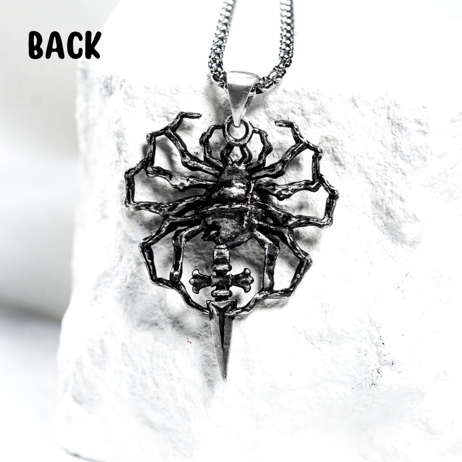 Hunter x Hunter Jewelry, Judgement Chain & Phantom Troupe Spider Necklace, Jewelry Hunter x Hunter 950 Silver, Gothic Chain, Anime Fan Gift 9 - EternaSilver BAN GIAM DOC 3 - EternaSilver
