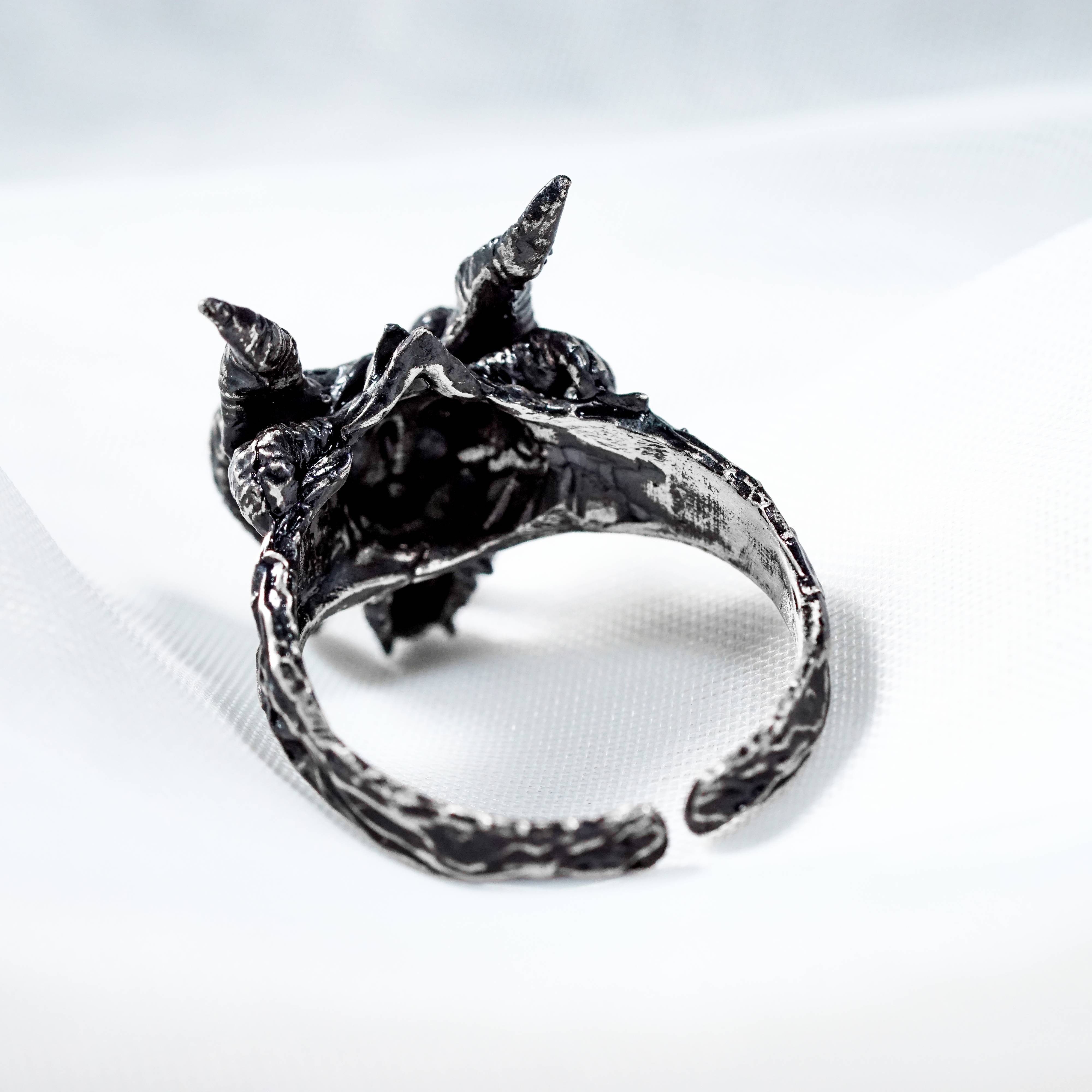 Elden Ring Nightreign Jewelry, Raider Silver Ring, Elden Ring Inspired Handmade Jewelry, Custom 950 Silver Nightfarers Classes Ring 6 - EternaSilver DSC04459 - EternaSilver