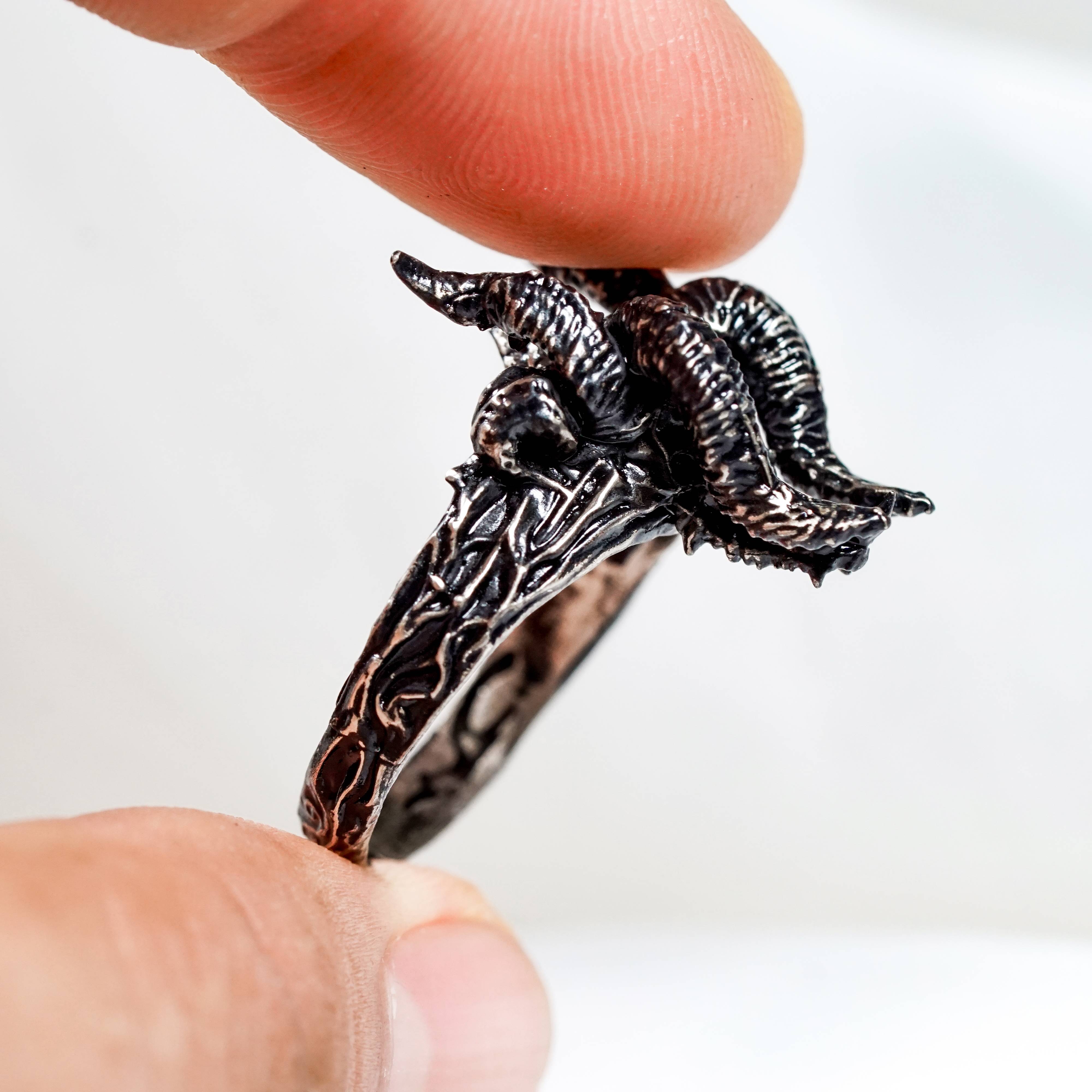 Elden Ring Nightreign Jewelry, Raider Silver Ring, Elden Ring Inspired Handmade Jewelry, Custom 950 Silver Nightfarers Classes Ring 9 - EternaSilver DSC04493 - EternaSilver