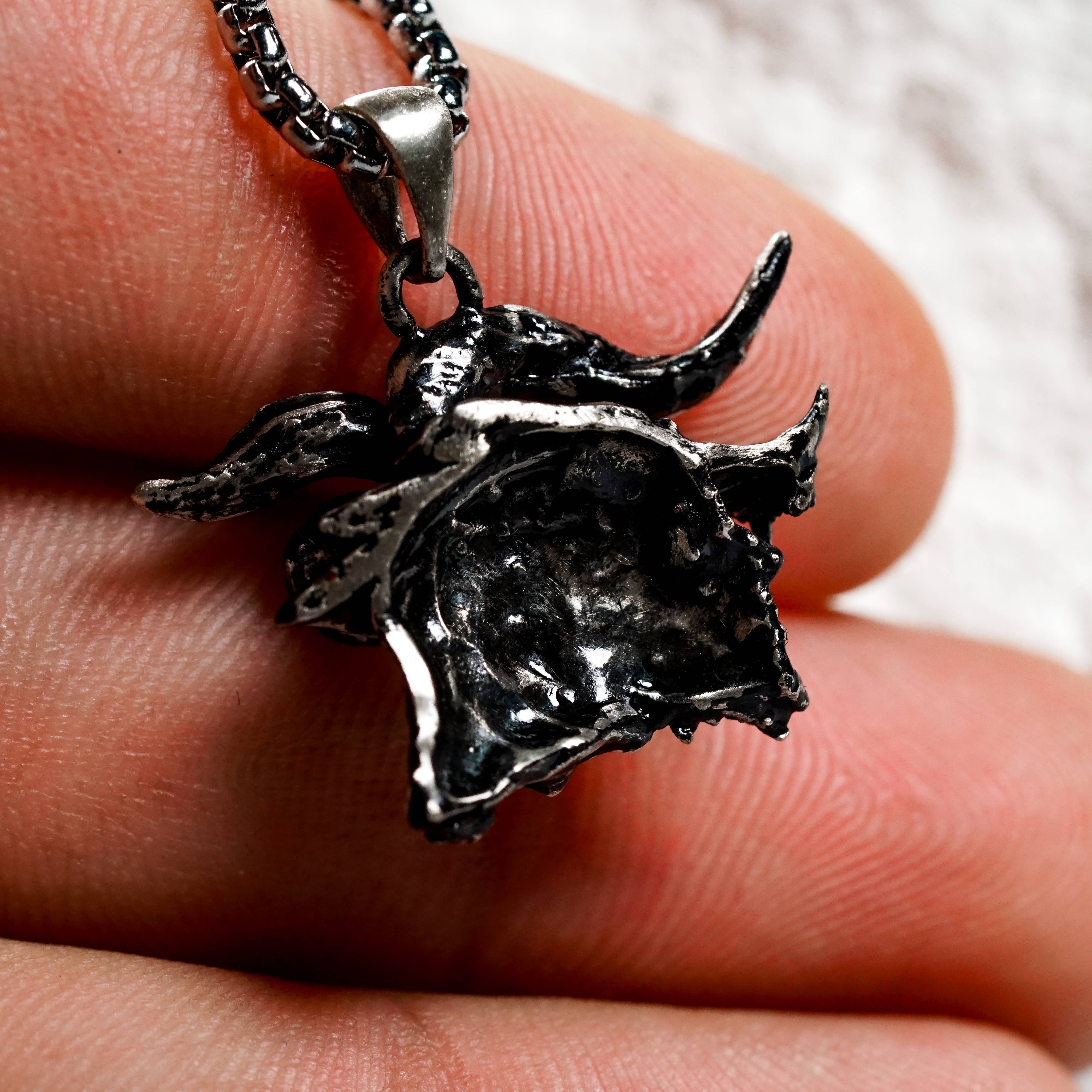 Elden Ring Nightreign Jewelry, Raider Silver Necklace, Elden Ring Inspired Handmade Jewelry, Custom 950 Silver Nightfarers Classes Ring 5 - EternaSilver DSC04568 - EternaSilver