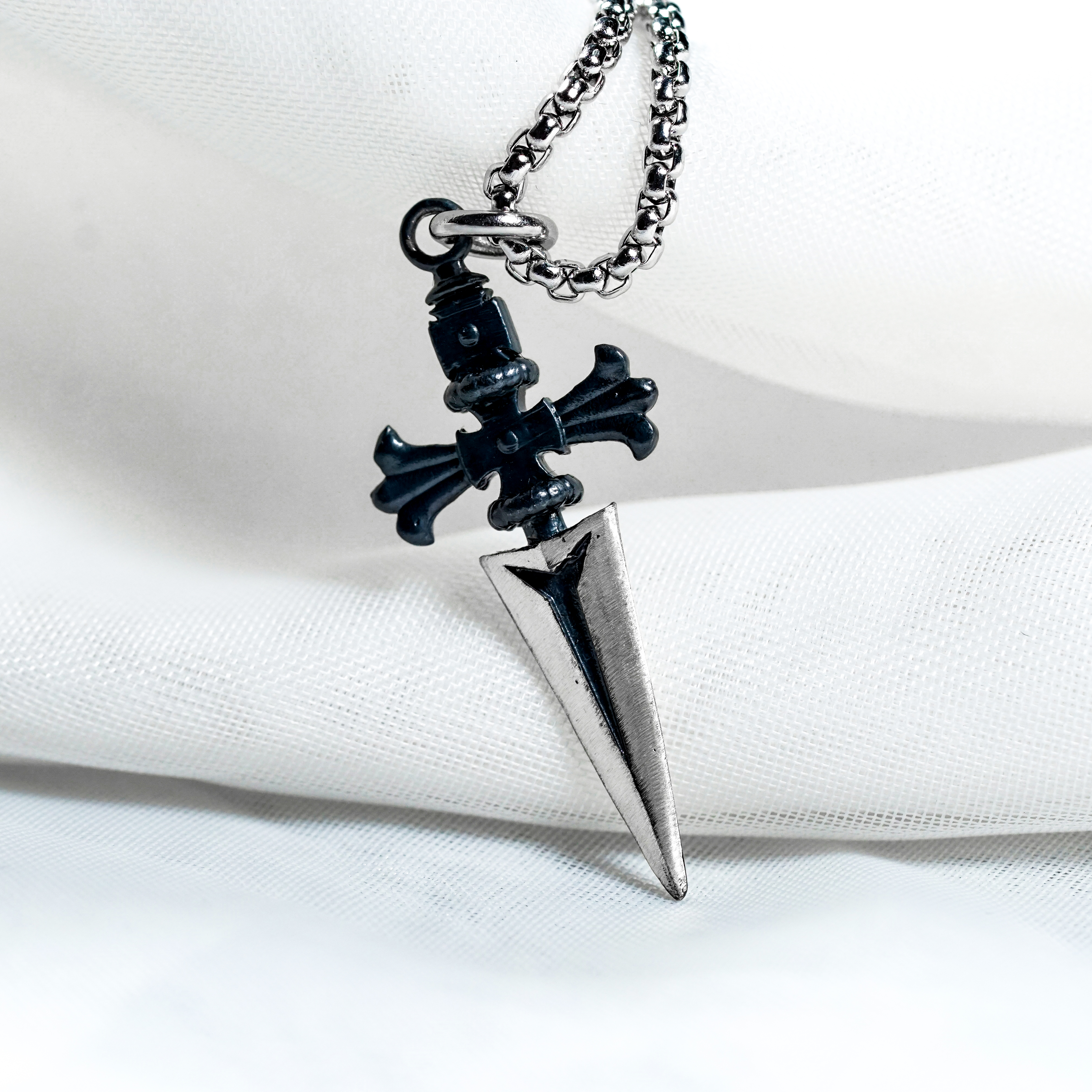 Judgement Chain Necklace, Jewelry Hunter x Hunter 950 Silver, Gothic Chain, Hunter x Hunter Jewelry, Anime Fan Gift
