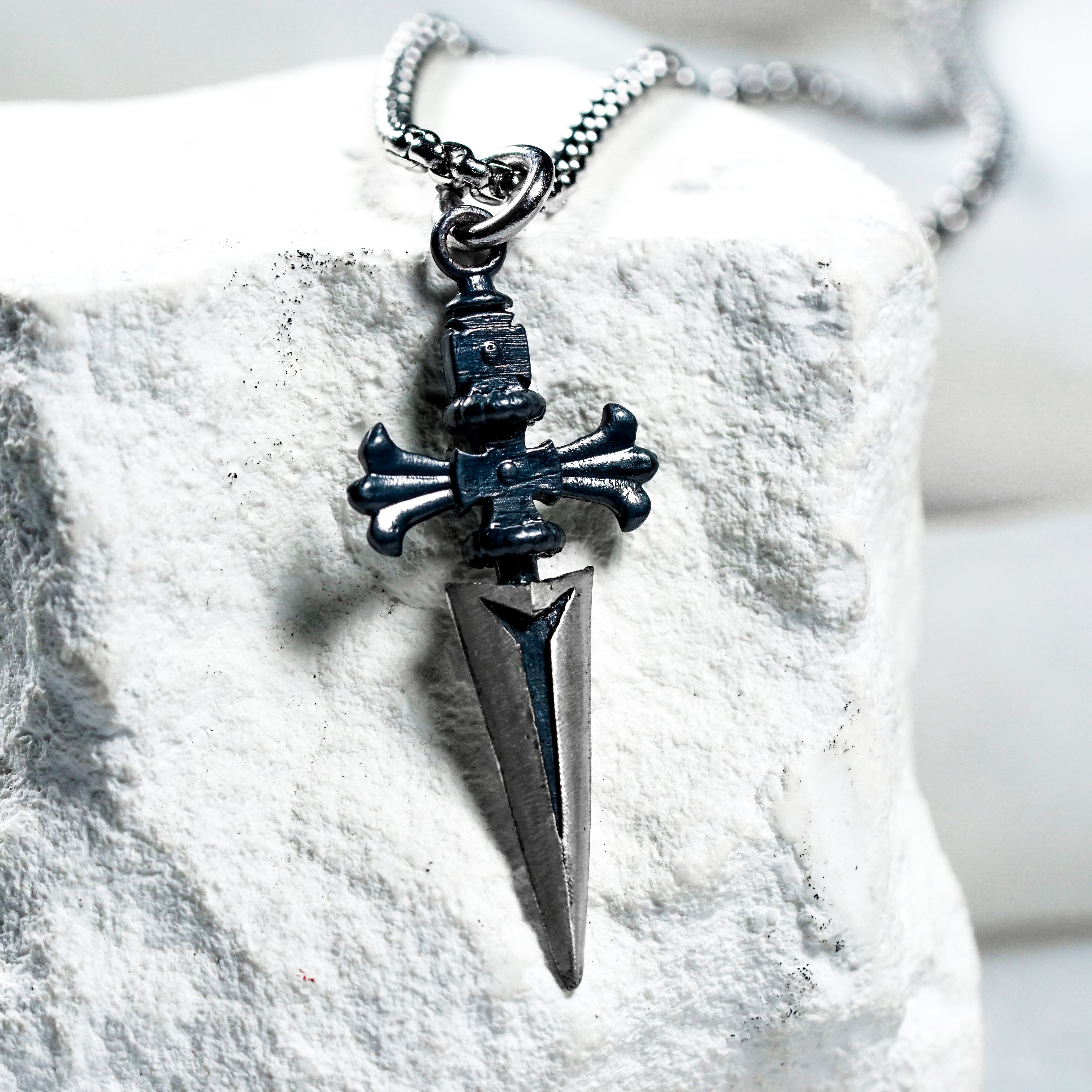 Judgement Chain Necklace, Jewelry Hunter x Hunter 950 Silver, Gothic Chain, Hunter x Hunter Jewelry, Anime Fan Gift 6 - EternaSilver DSC04587 - EternaSilver