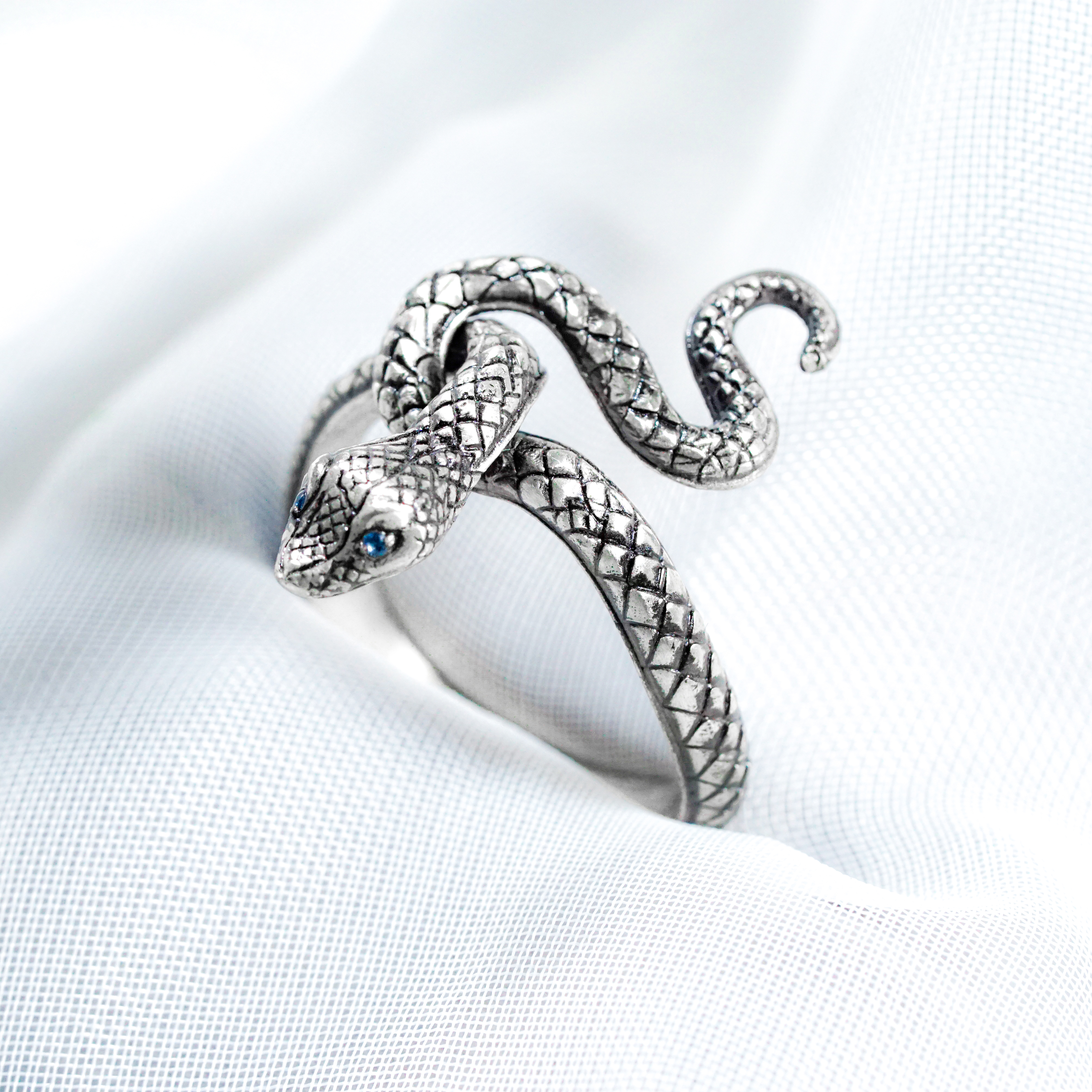 Dark Souls Ring Collection, Covetous Silver Serpent Ring, Handmade 950 Silver Rings 3 - EternaSilver DSC04663 - EternaSilver