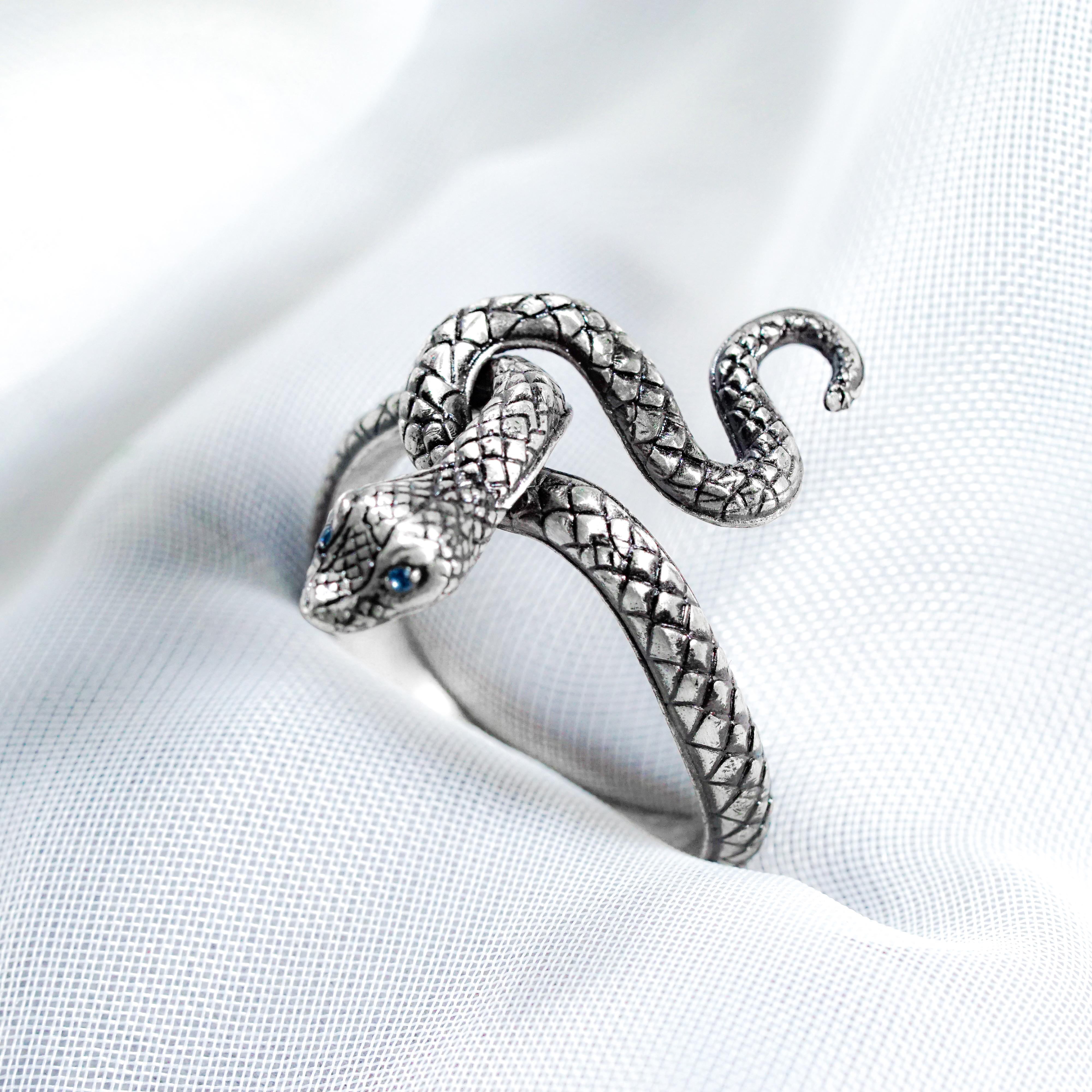 Dark Souls Ring Collection, Covetous Silver Serpent Ring, Handmade 950 Silver Rings 4 - EternaSilver DSC04664 - EternaSilver