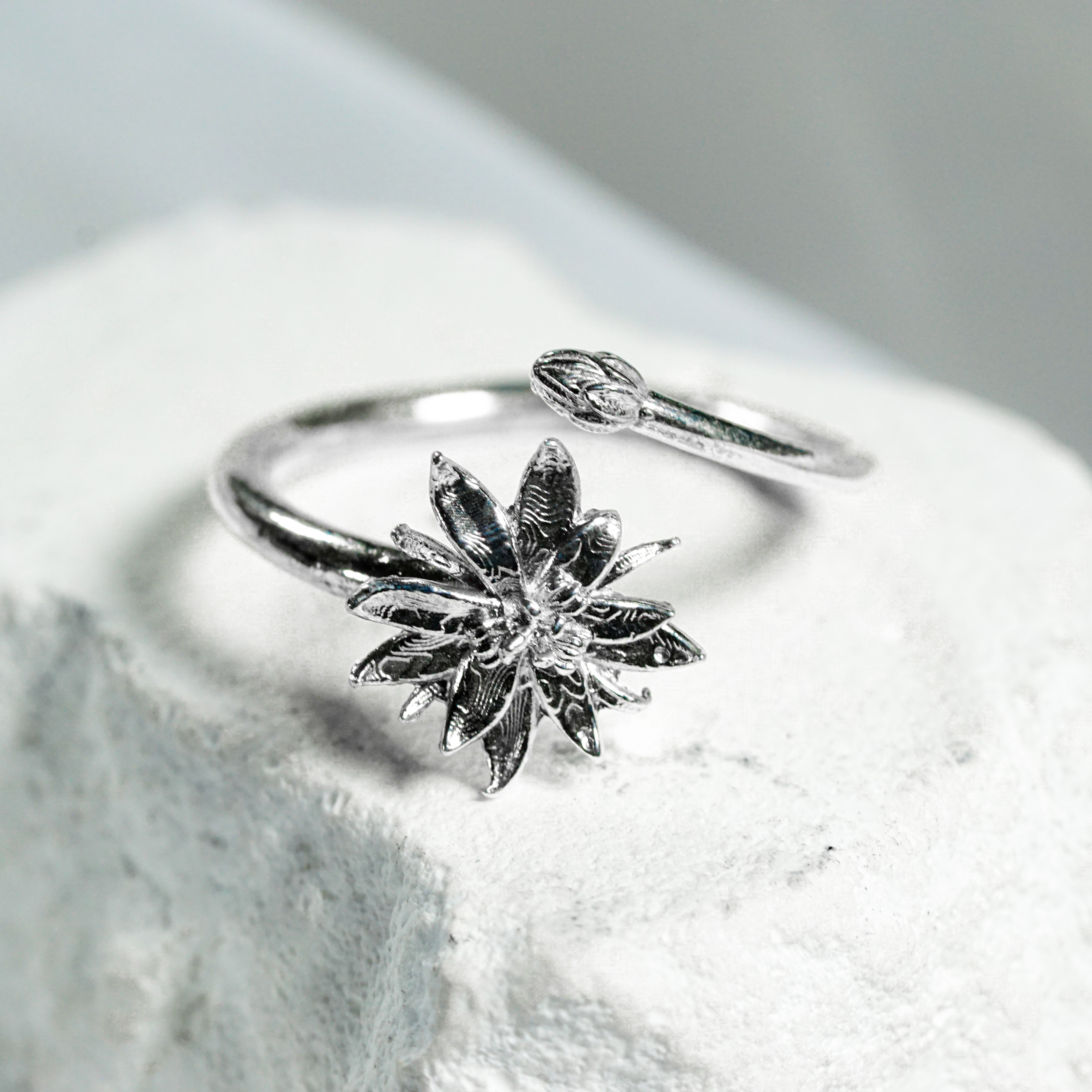 Final Fantasy XVI Wyvern Tail Ring, Dion Lesage Handmade Silver 950, FFXVI Ring, Final Fantasy Jewelry 5 - EternaSilver DSC04721 - EternaSilver