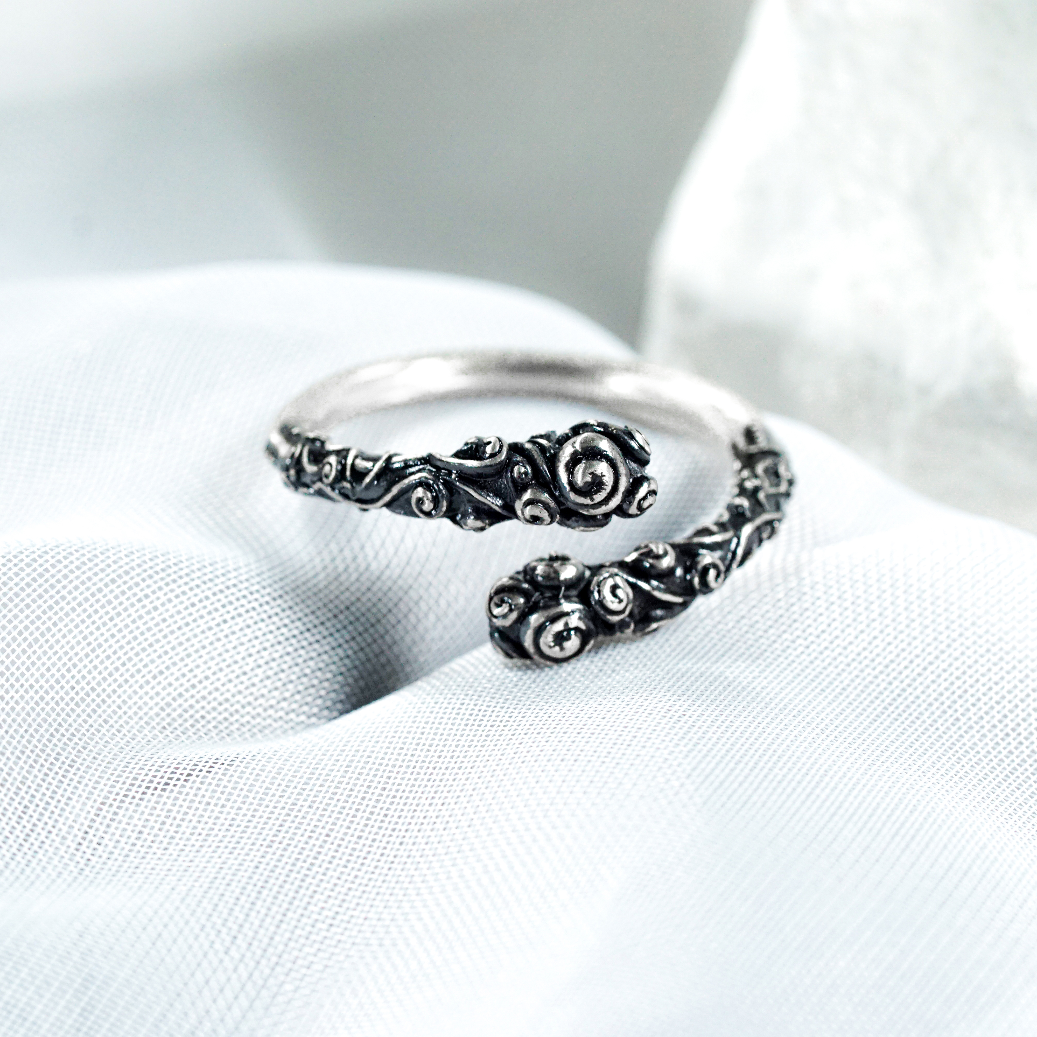 Black Myth Wukong Bar Ring, Handmade Silver Monkey King Bar Custom Ring, Perfect Gift for Wukong and Chinese Mythology Fans 6 - EternaSilver DSC04758 - EternaSilver
