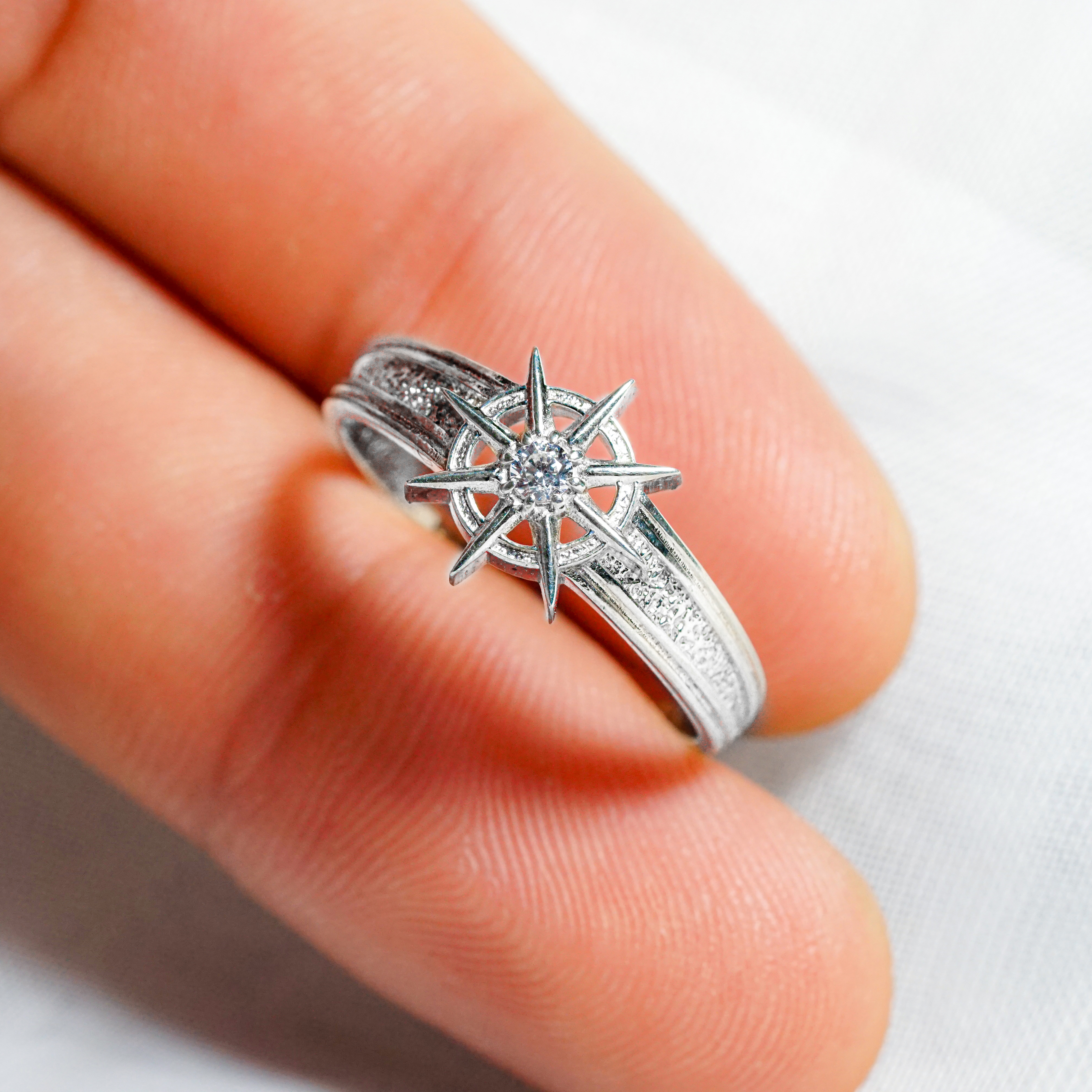 Baldur's Gate 3 Gale's Ring, BG3 Warlock Theme Jewelry, Dungeons and Dragons Ring, Unique Fantasy Gift 6 - EternaSilver DSC04776 - EternaSilver