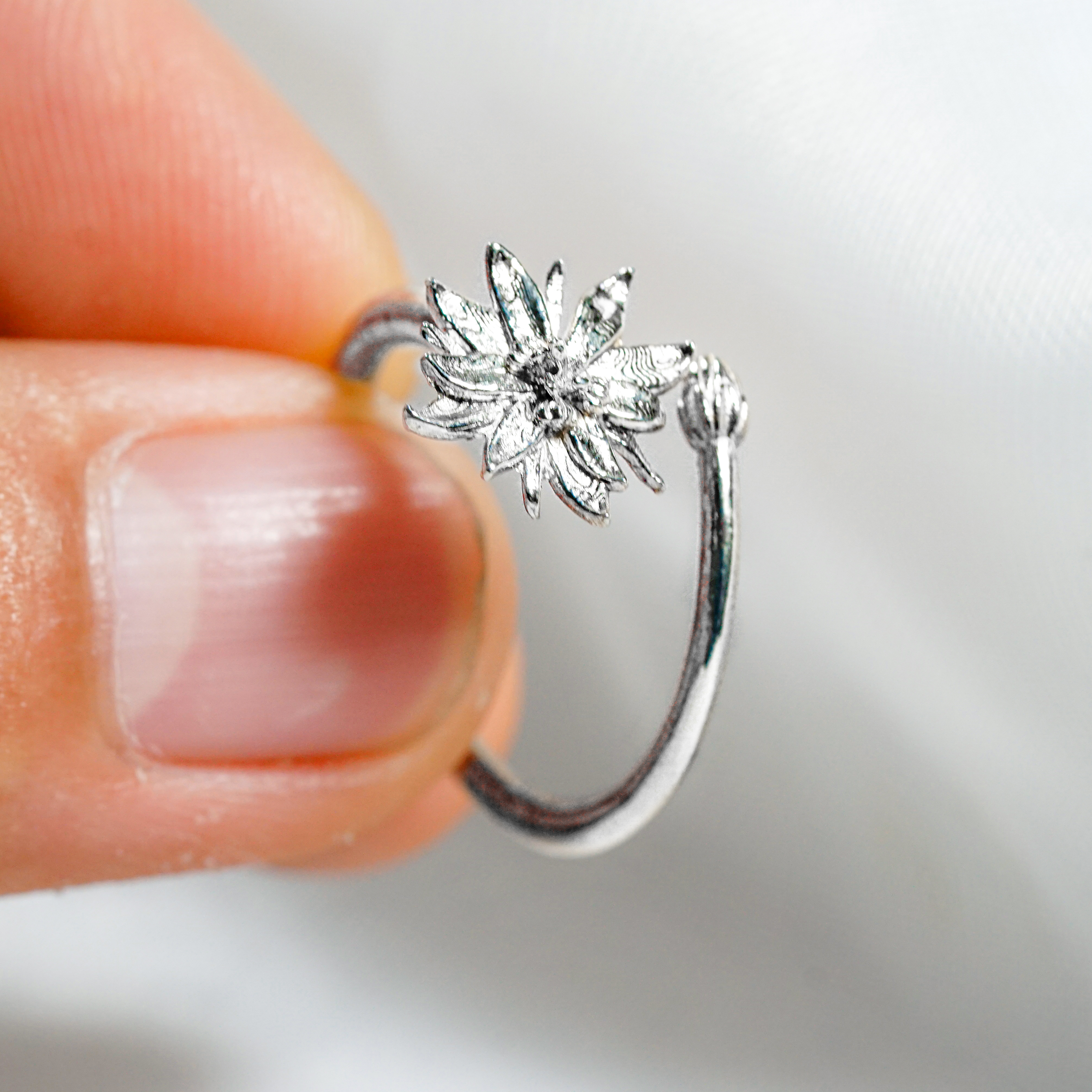 Final Fantasy XVI Wyvern Tail Ring, Dion Lesage Handmade Silver 950, FFXVI Ring, Final Fantasy Jewelry 8 - EternaSilver DSC04796 - EternaSilver