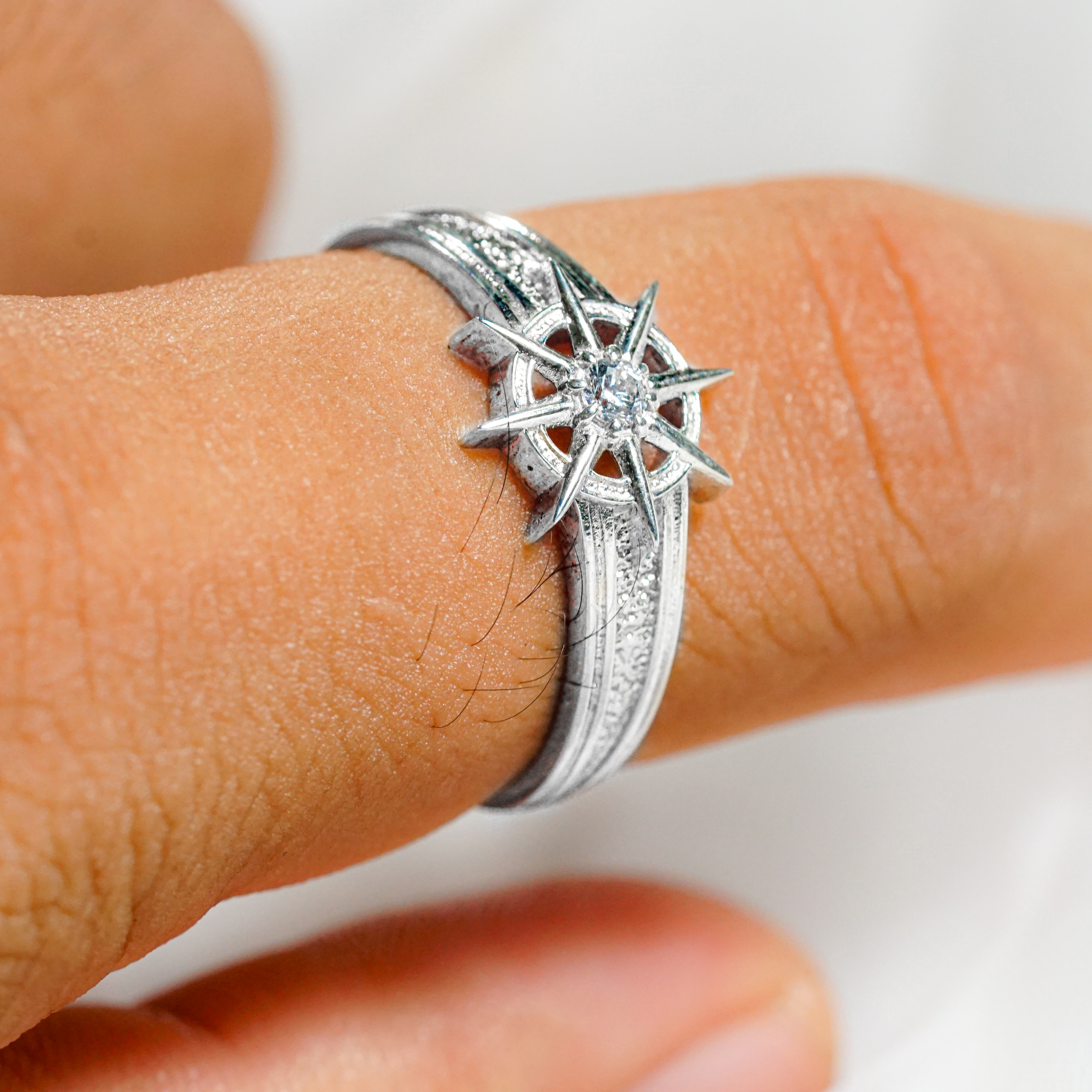 Baldur's Gate 3 Gale's Ring, BG3 Warlock Theme Jewelry, Dungeons and Dragons Ring, Unique Fantasy Gift 8 - EternaSilver DSC04841 - EternaSilver