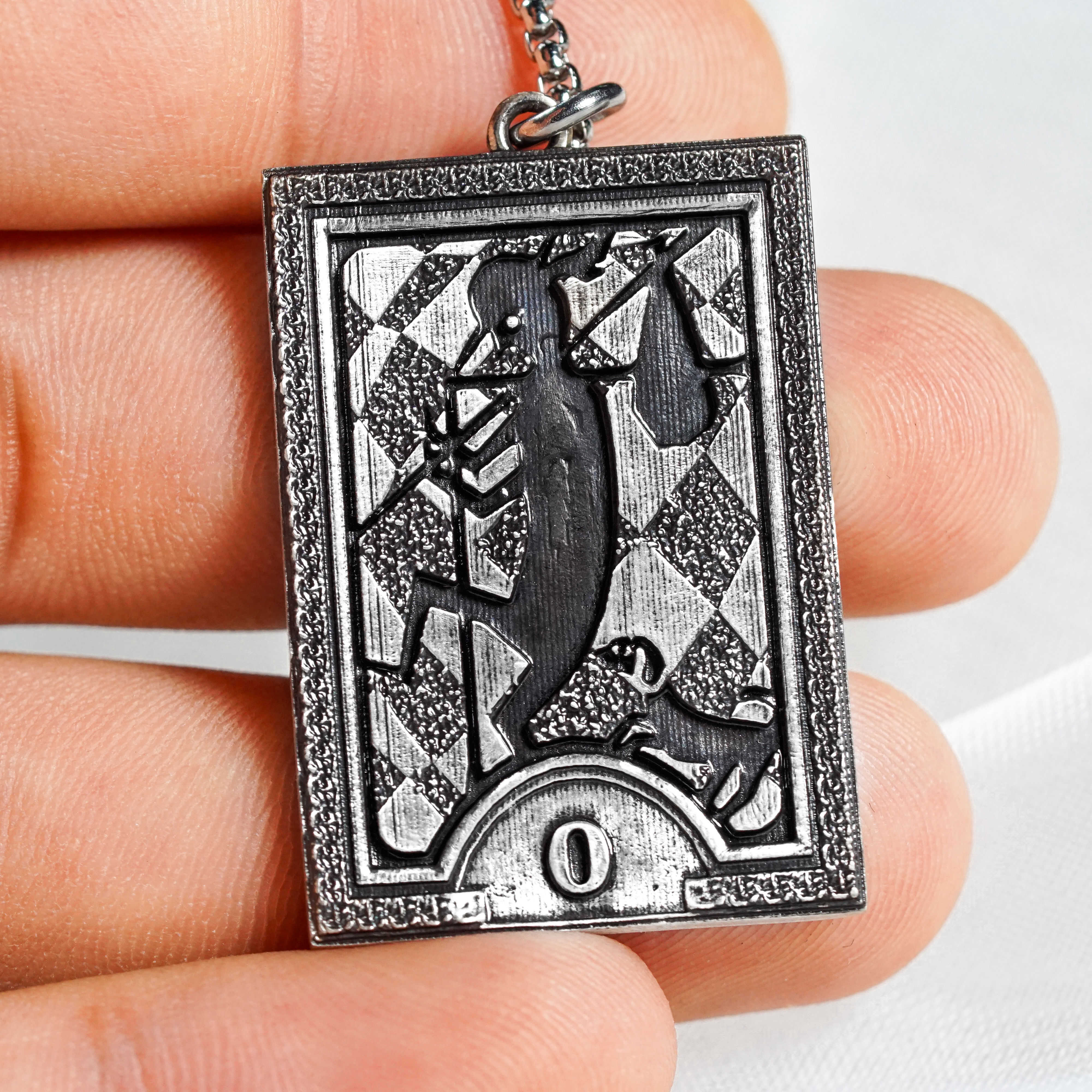 Persona 3 Arcana Card Pendant Necklace Set, The Fool, Magician, Priestess & Empress Card, 950 Silver, Persona gift, Persona Cosplay 26 - EternaSilver DSC05872 - EternaSilver