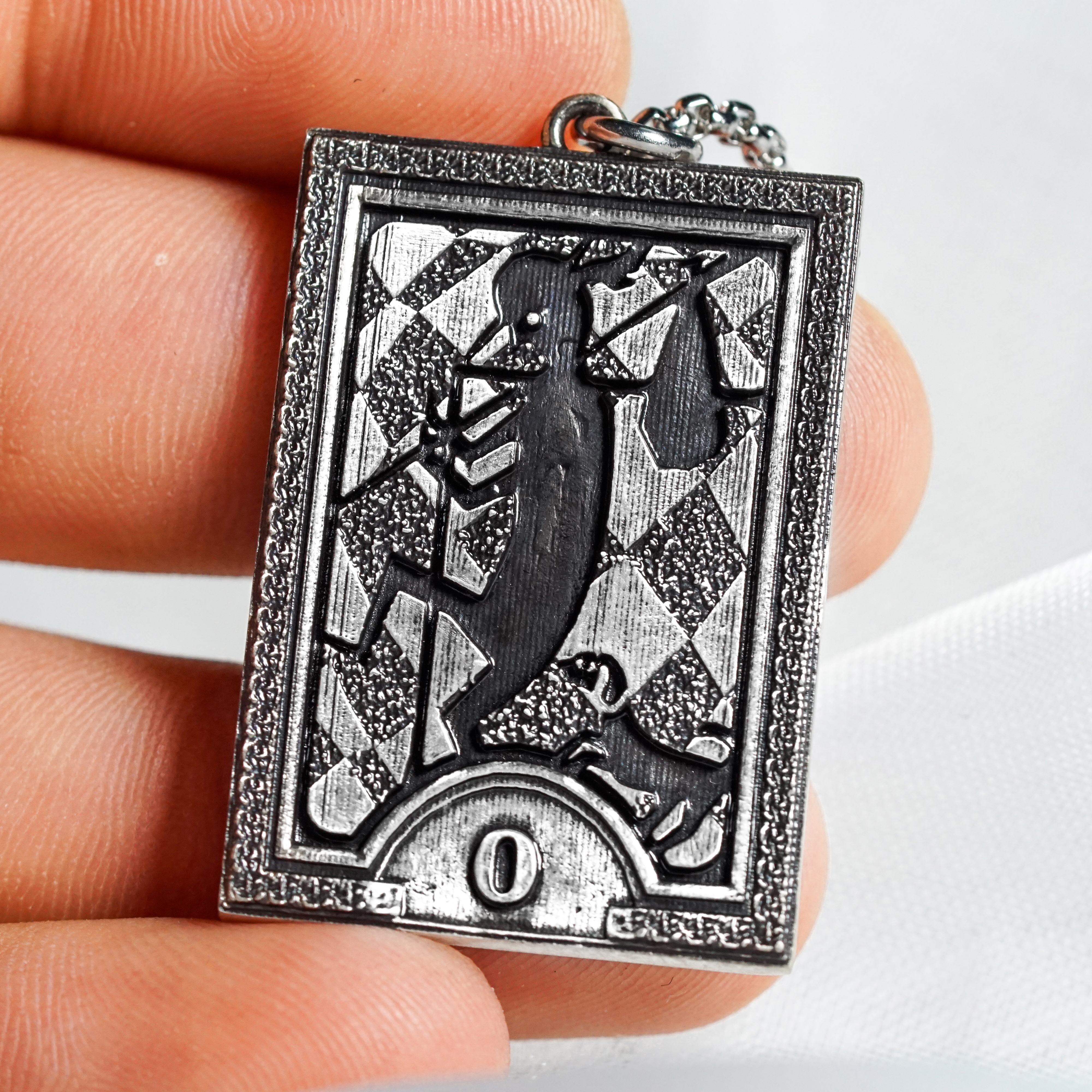 Persona 3 Arcana Card Pendant Necklace Set, The Fool, Magician, Priestess & Empress Card, 950 Silver, Persona gift, Persona Cosplay 25 - EternaSilver DSC05874 - EternaSilver