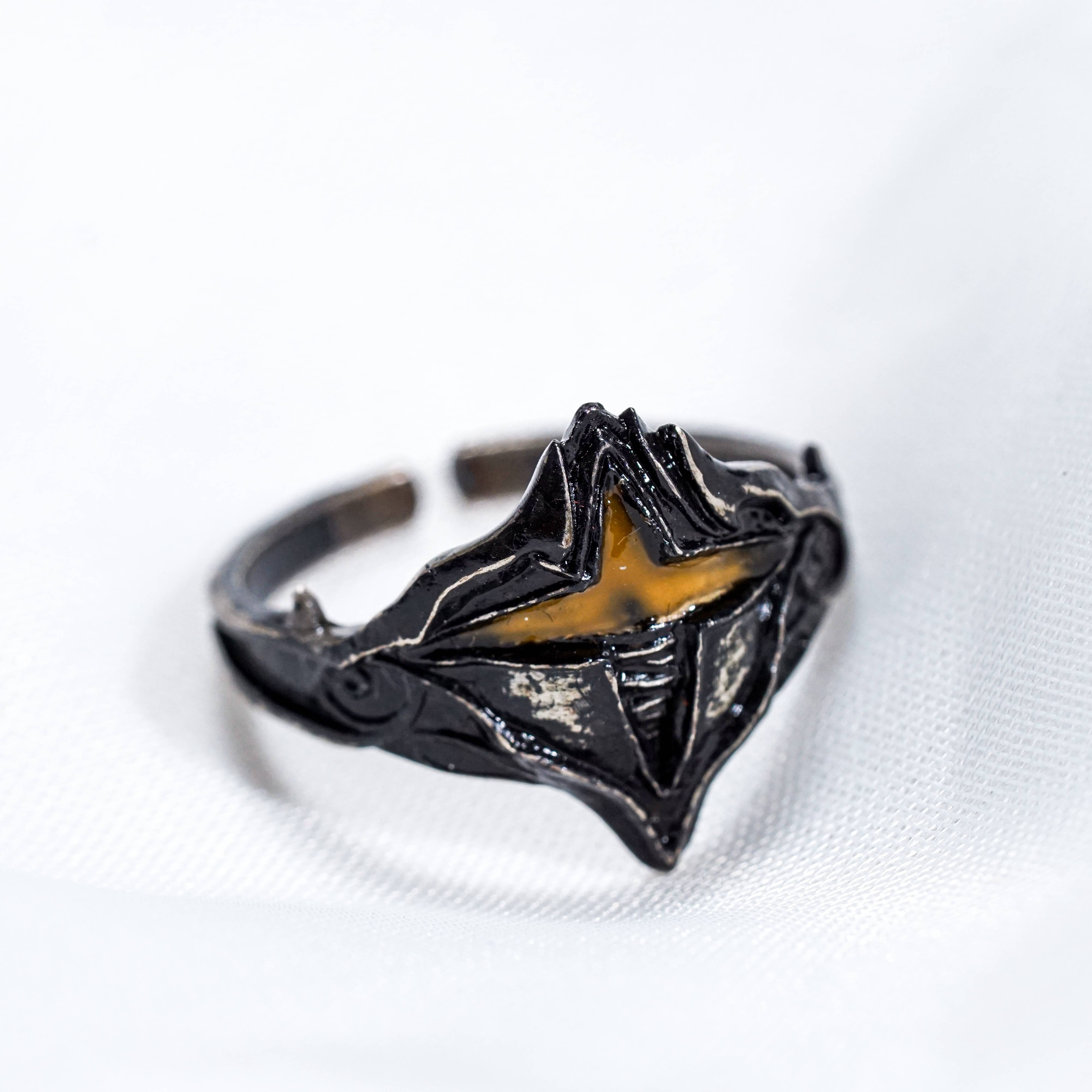 Dark Souls Ring Collection, Calamity Ring, Handmade 950 Silver Rings 3 - EternaSilver DSC08085 - EternaSilver