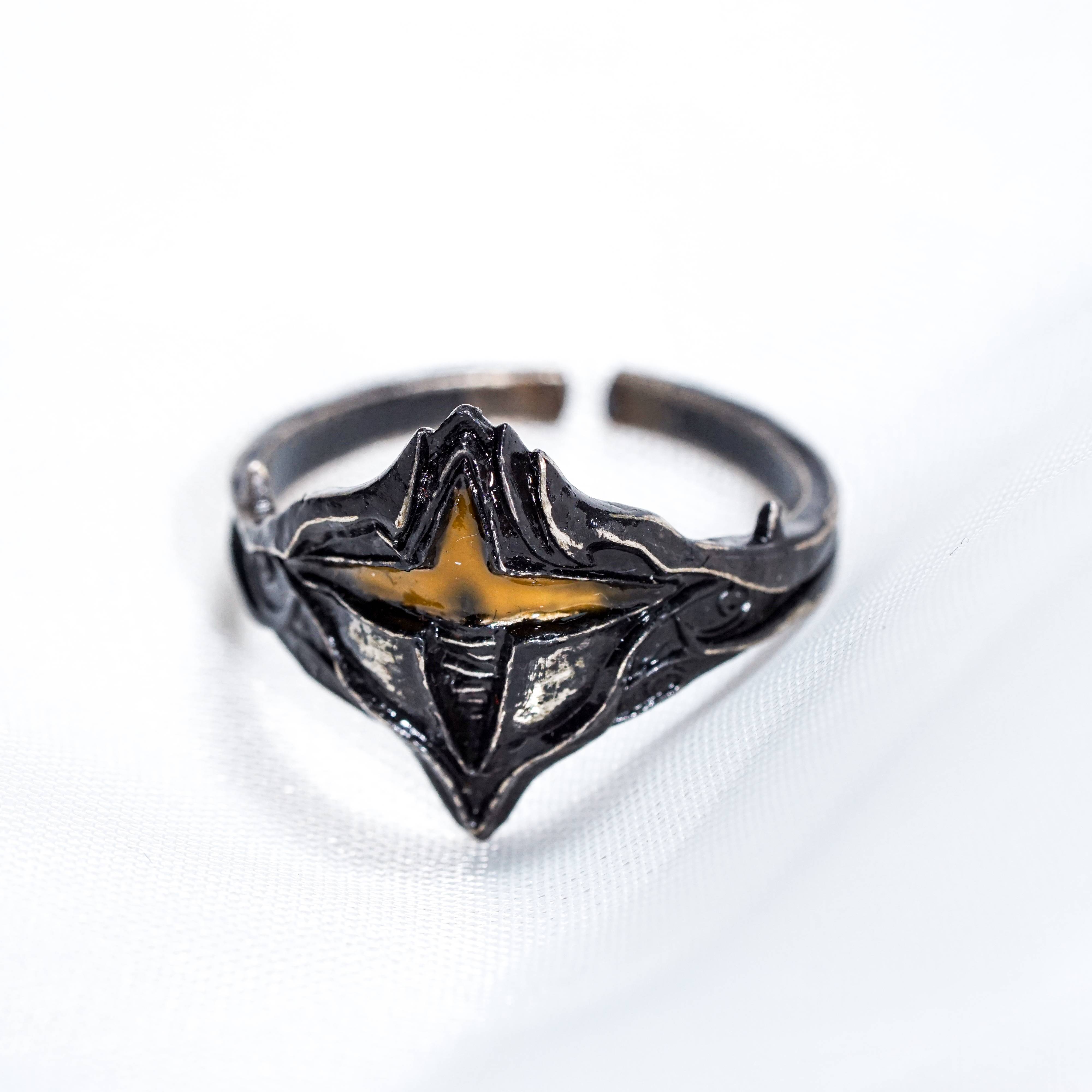 Dark Souls Ring Collection, Calamity Ring, Handmade 950 Silver Rings 4 - EternaSilver DSC08086 - EternaSilver