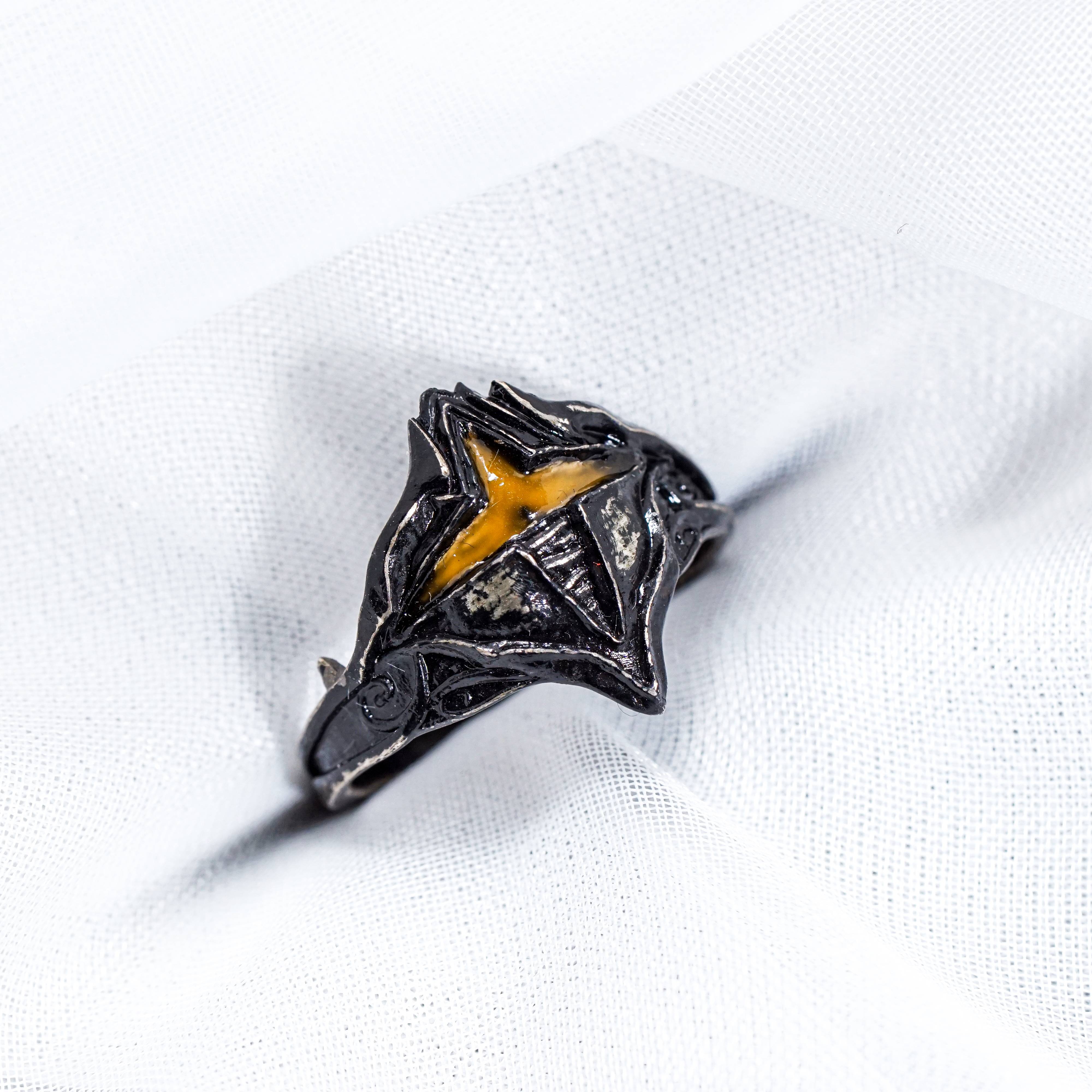 Dark Souls Ring Collection, Calamity Ring, Handmade 950 Silver Rings 5 - EternaSilver DSC08087 - EternaSilver