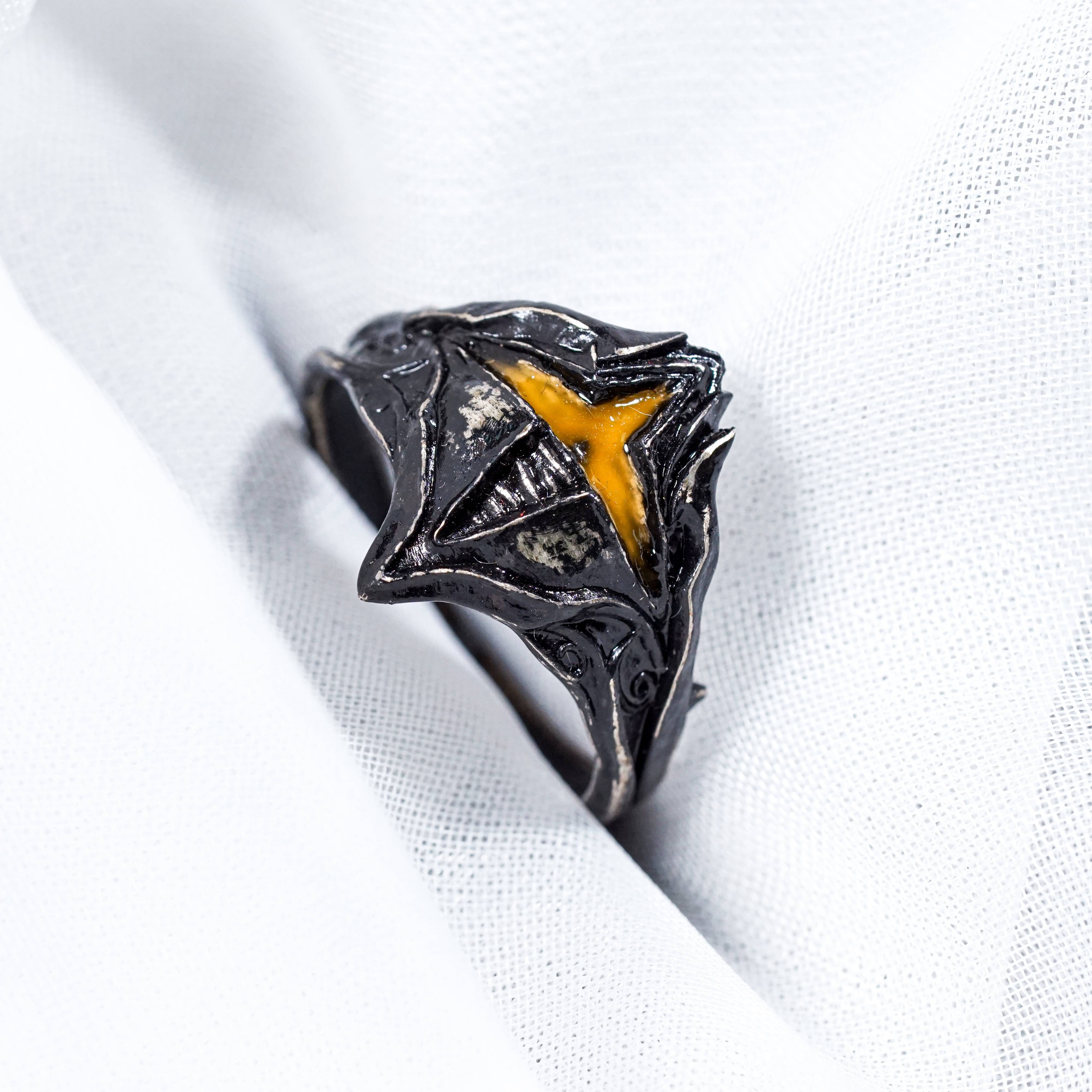 Dark Souls Ring Collection, Calamity Ring, Handmade 950 Silver Rings 6 - EternaSilver DSC08089 - EternaSilver