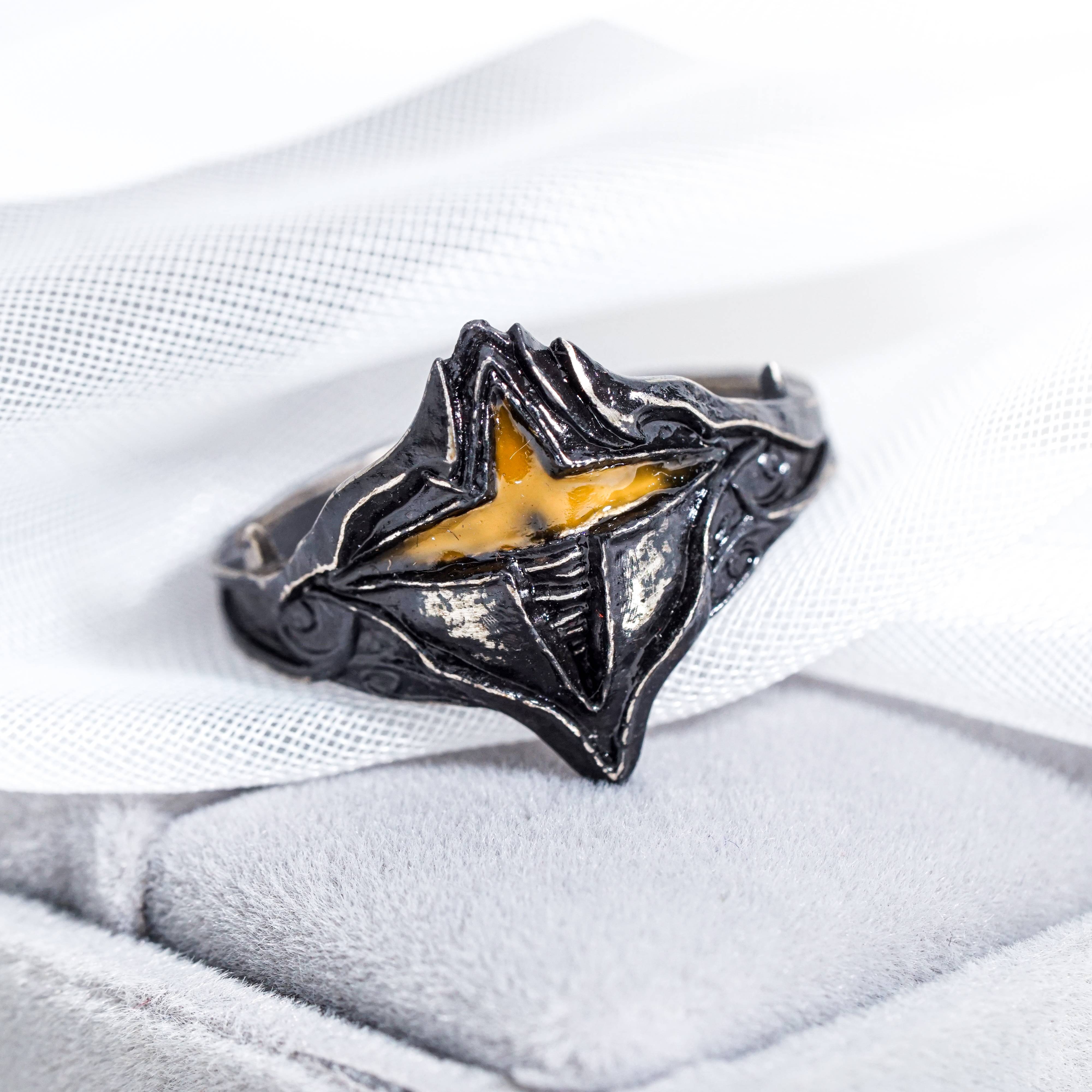 Dark Souls Ring Collection, Calamity Ring, Handmade 950 Silver Rings 7 - EternaSilver DSC08113 - EternaSilver