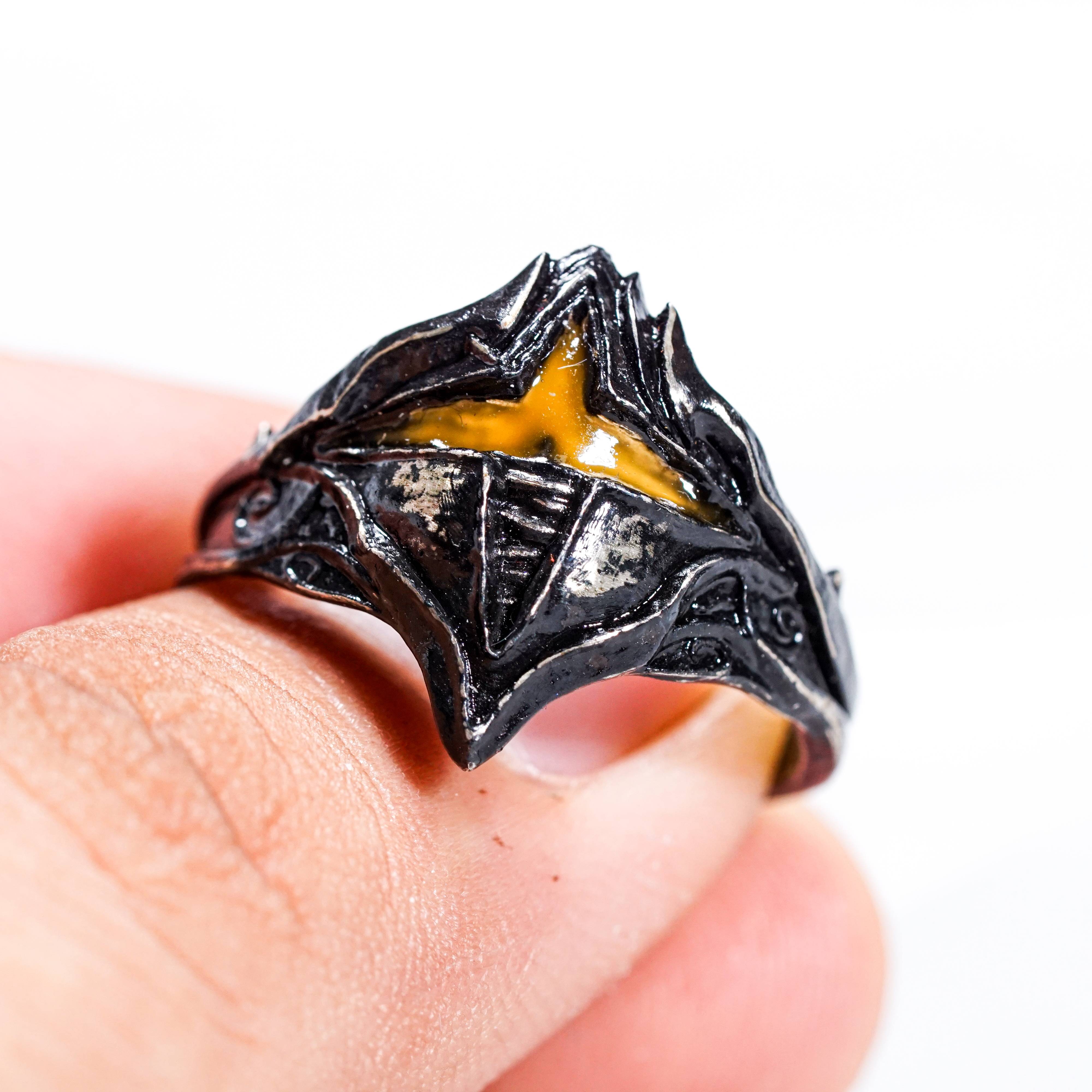 Dark Souls Ring Collection, Calamity Ring, Handmade 950 Silver Rings 10 - EternaSilver DSC08144 - EternaSilver