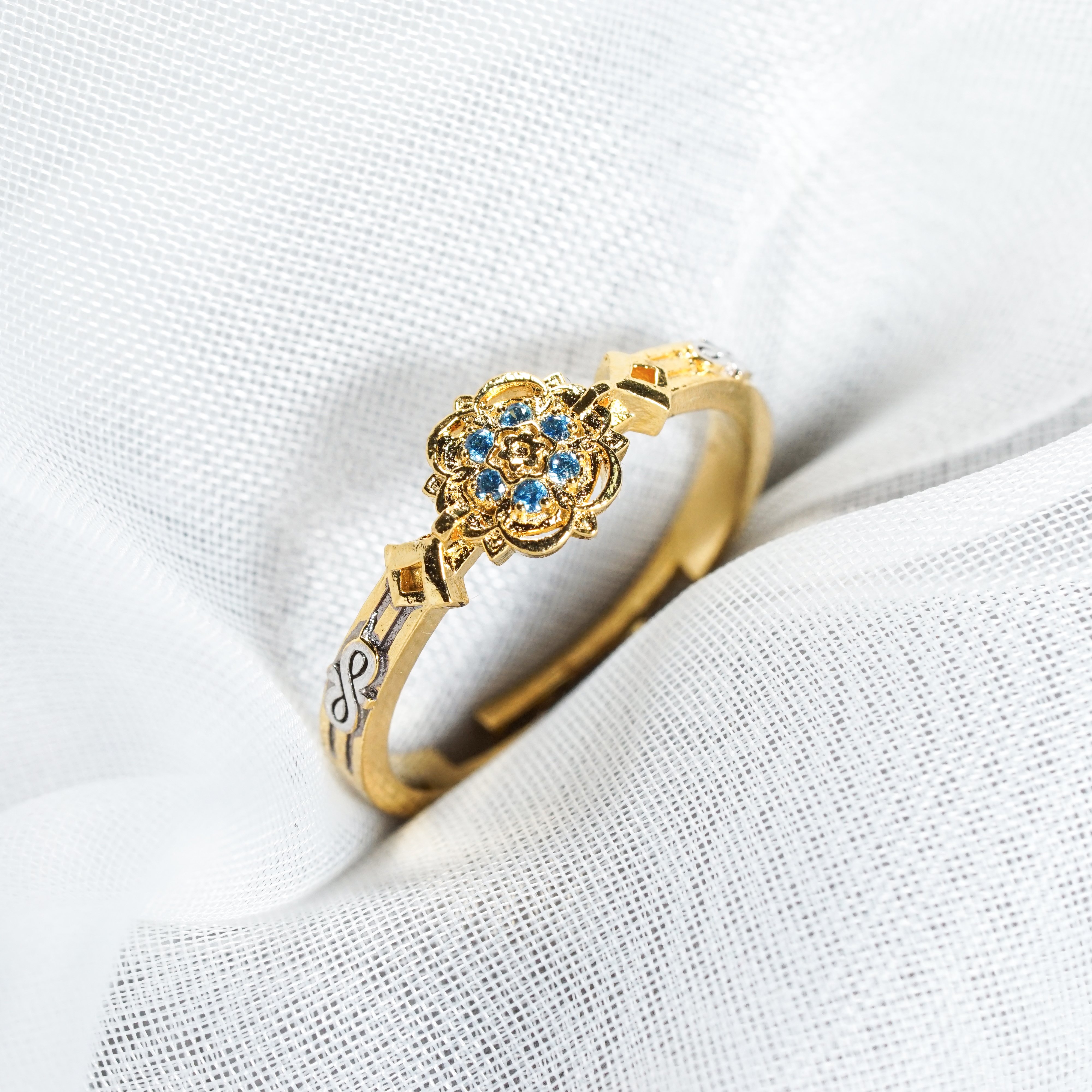Genshin impact Wanderer Custom Ring, Handmade Sterling Gold plated14k/Silver Custom Signet Ring, Perfect Jewelry Gift for Genshin Fans