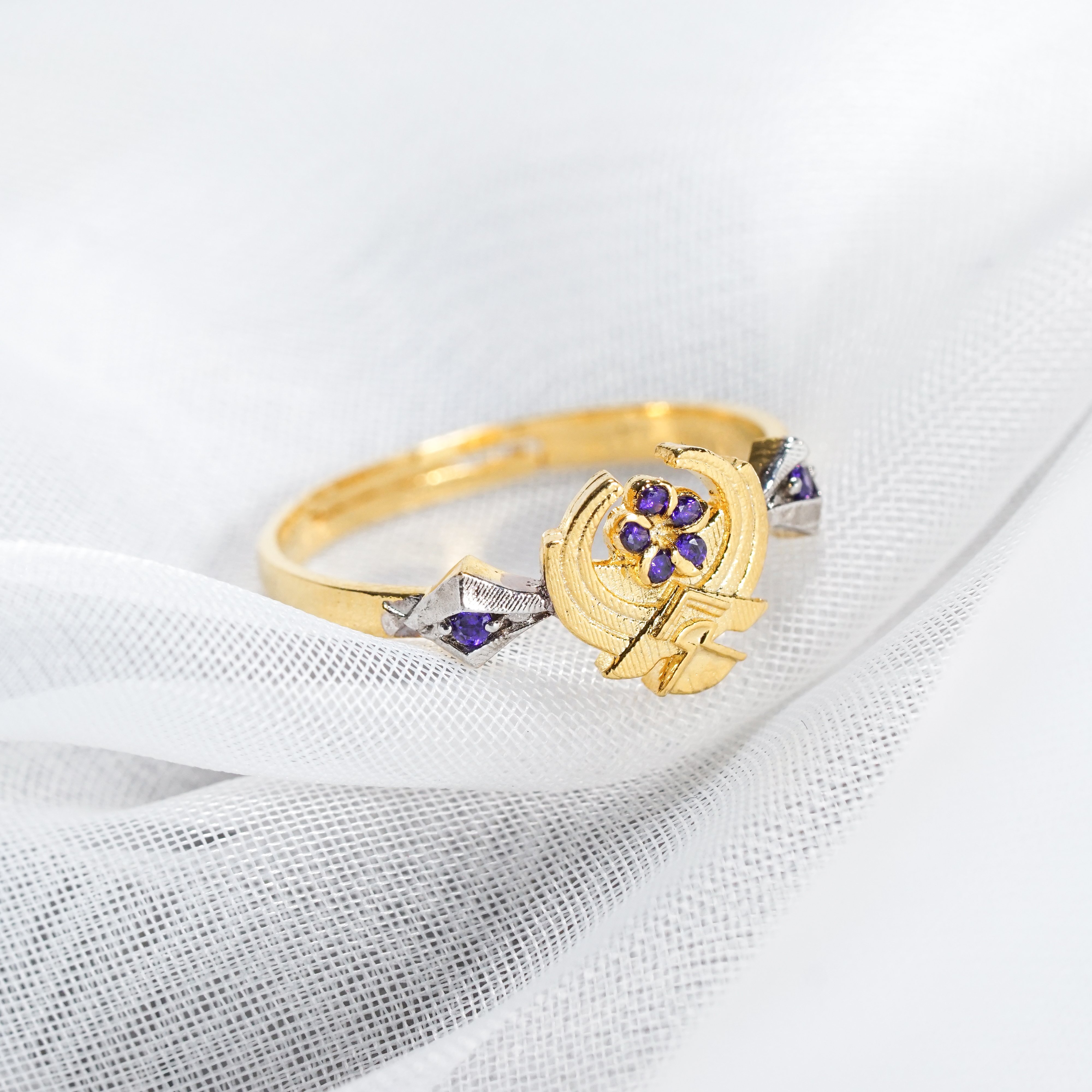 Genshin Impact Yae Miko Custom Ring, Handmade Sterling Gold plated14k/Silver Custom Signet Ring, Perfect Jewelry Gift for Genshin Fans