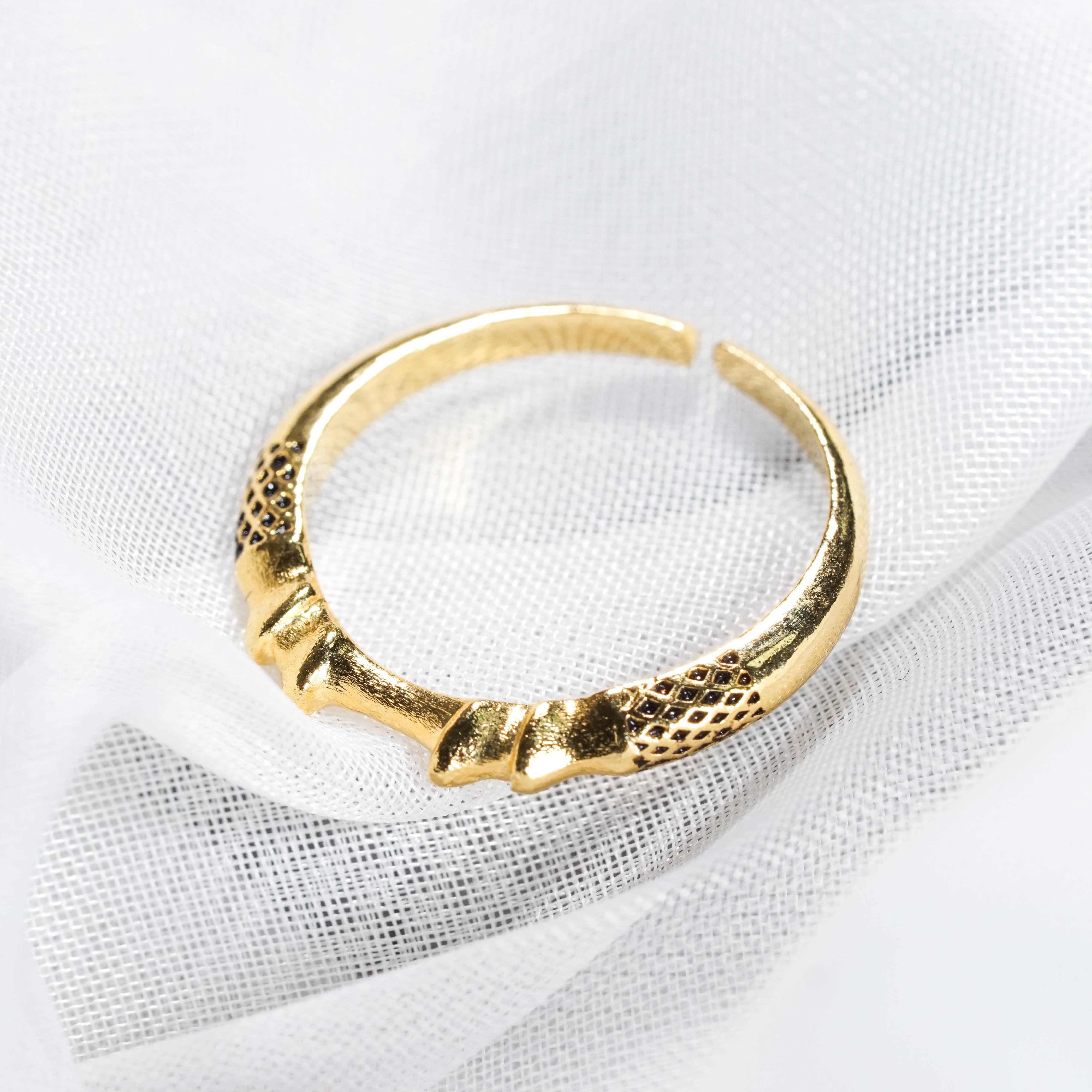 Elden Ring jewelry, Custom Spectral Steed Whistle Ring, 14k Gold Plated Handmade Fantasy Jewelry for Collectors & Cosplayers 4 - EternaSilver DSC07038 - EternaSilver