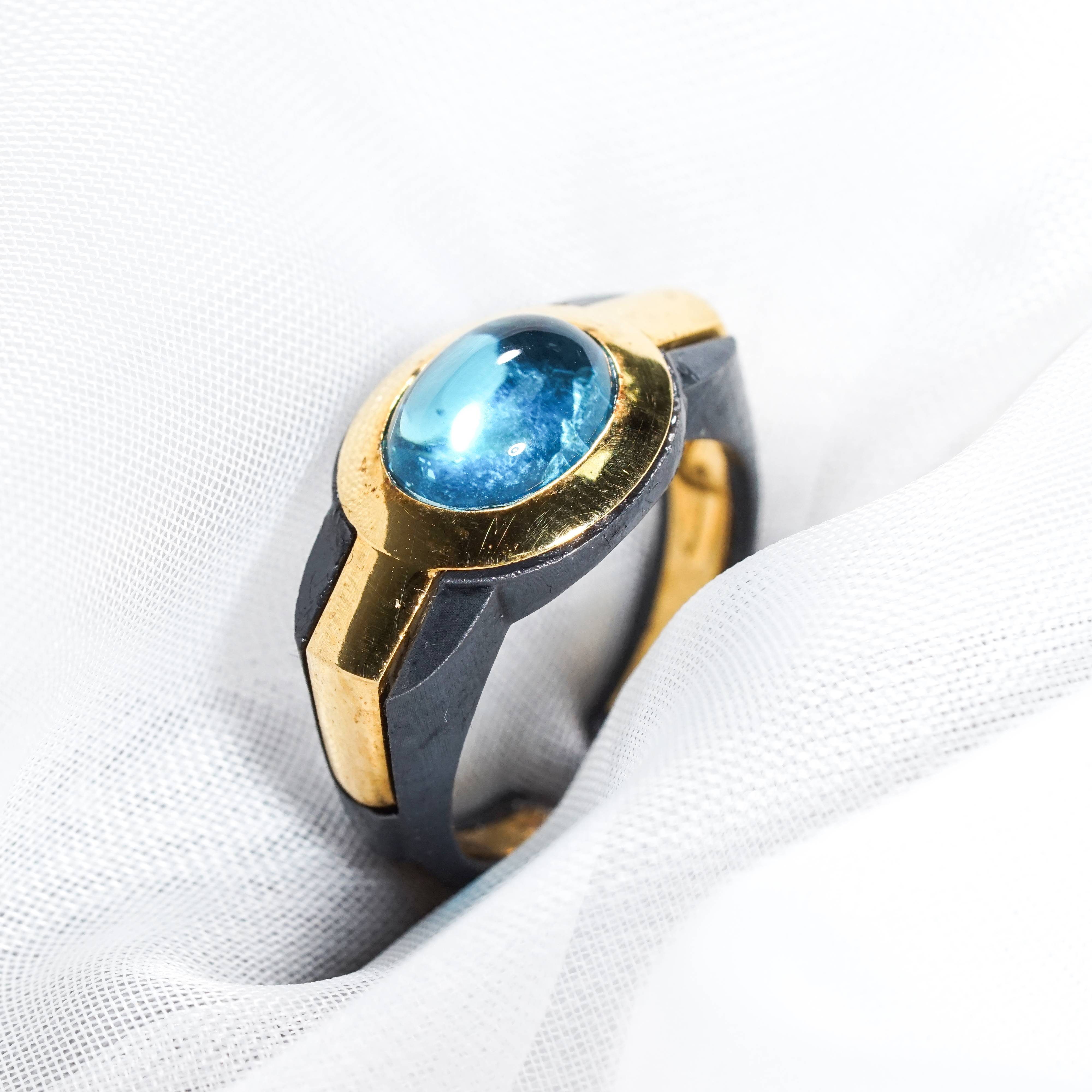 Valorant Jewelry, Handmade Harbor Valorant Ring, Sterling Gold/Silver Custom ring, Ideal Unisex Signet Ring for Valorant Fans and Cosplay Enthusiasts 6 - EternaSilver DSC07042 - EternaSilver