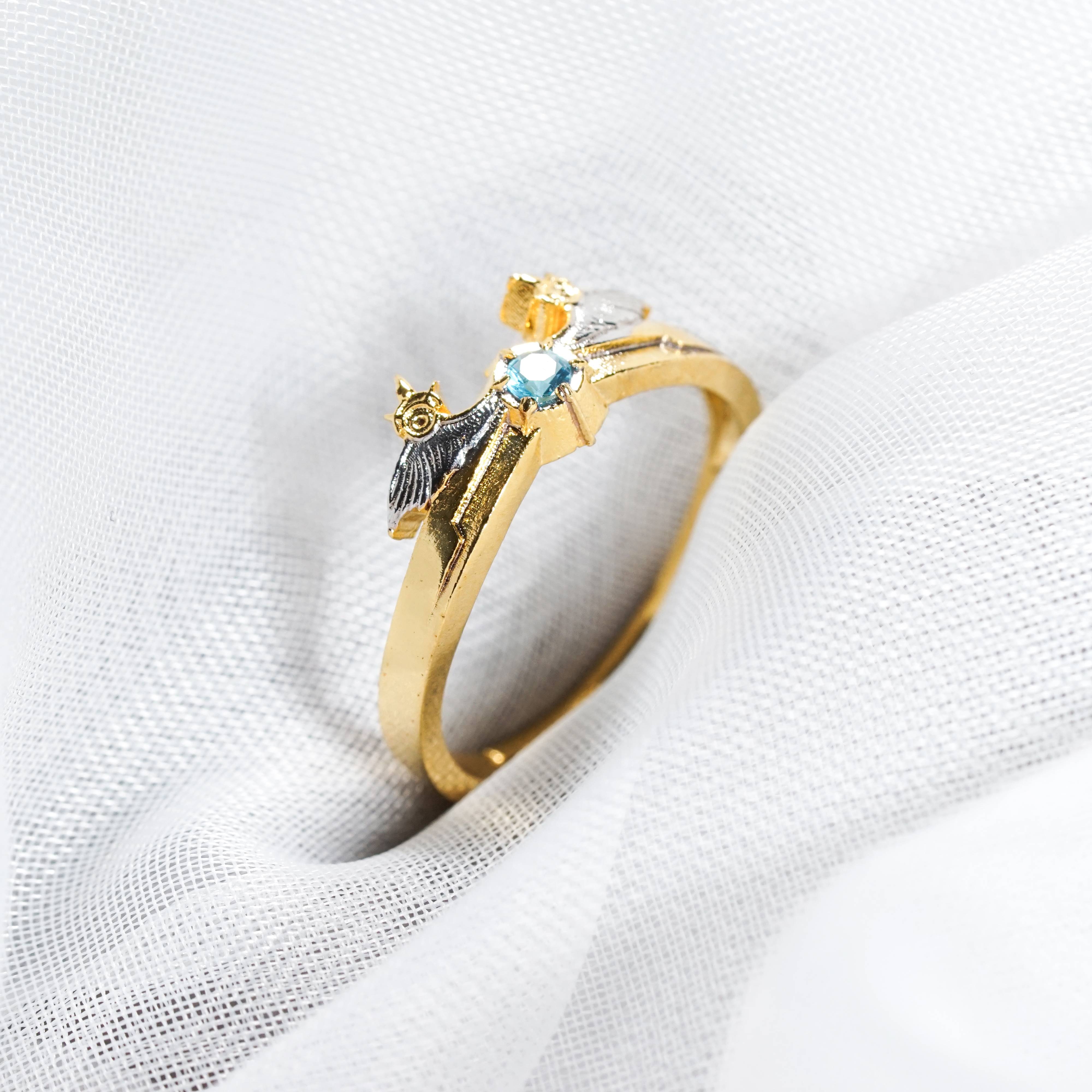 Genshin Impact Babartos Custom Ring, Handmade Sterling Gold plated14k/Silver Custom Signet Ring, Perfect Jewelry Gift for Genshin Fans 3 - EternaSilver DSC07049 - EternaSilver