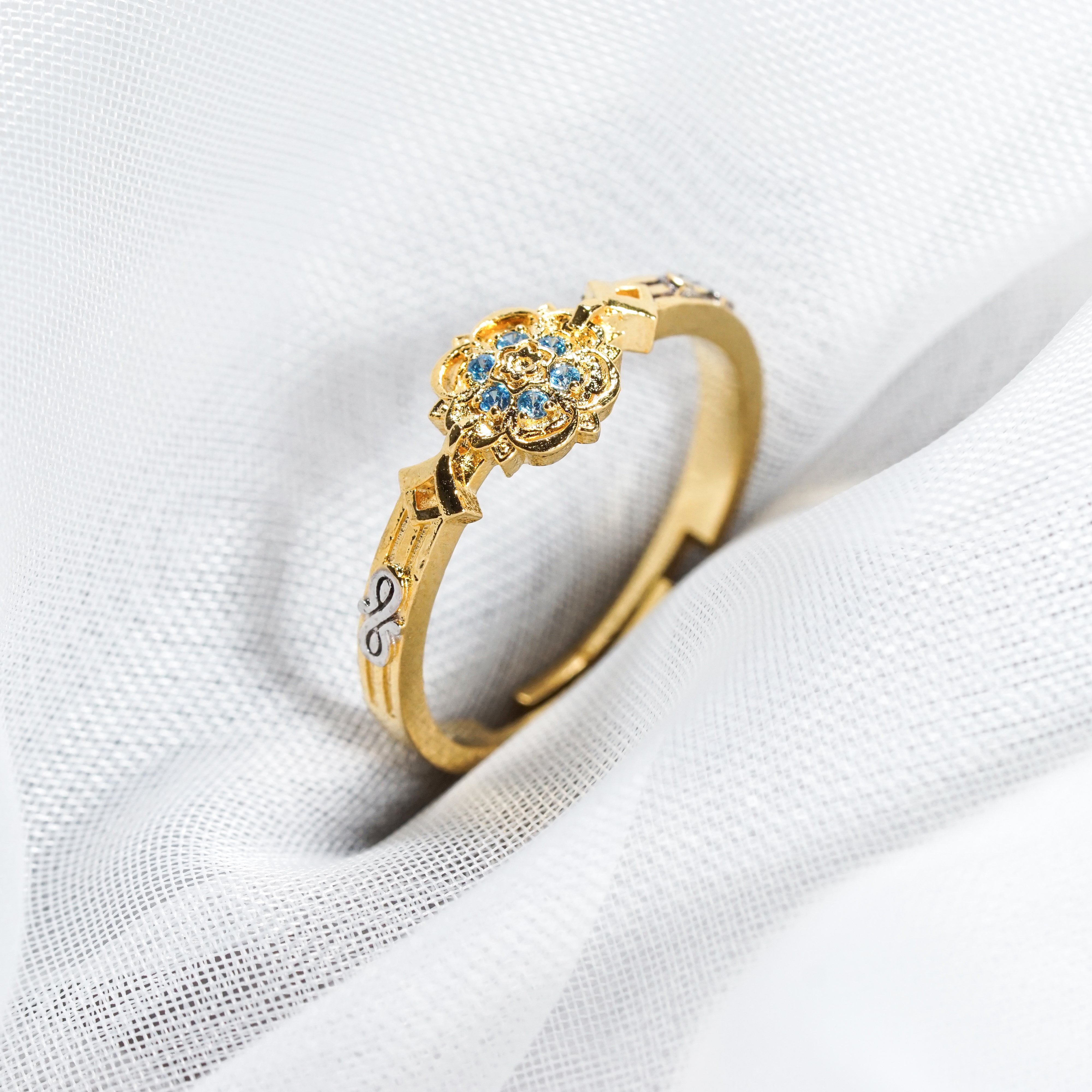 Genshin impact Wanderer Custom Ring, Handmade Sterling Gold plated14k/Silver Custom Signet Ring, Perfect Jewelry Gift for Genshin Fans 8 - EternaSilver DSC07055 - EternaSilver