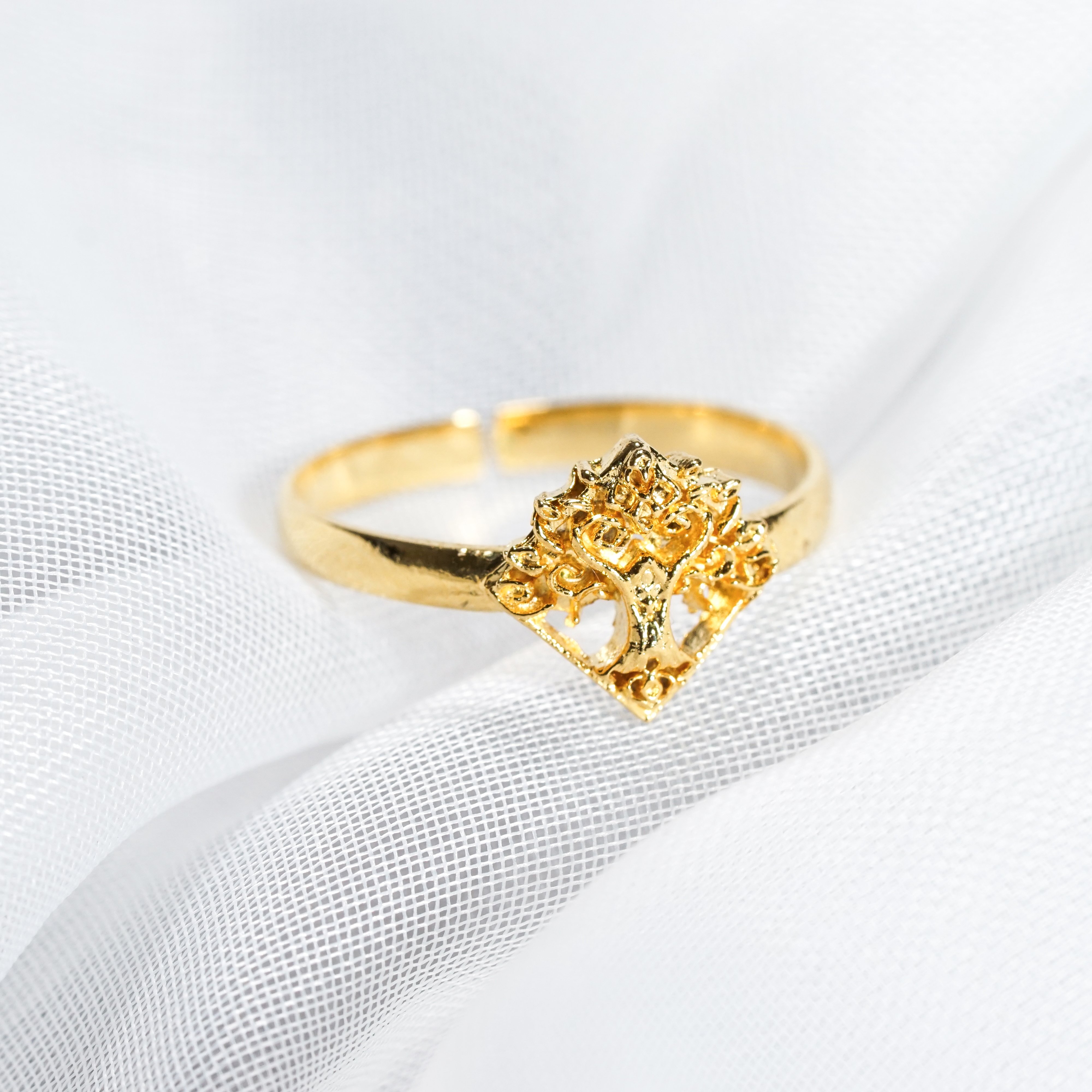 Genshin Impact Sumeru Custom Ring, Handmade Sterling Gold plated14k/Silver Custom Signet Ring, Perfect Jewelry Gift for Genshin Fans 6 - EternaSilver DSC07063 - EternaSilver