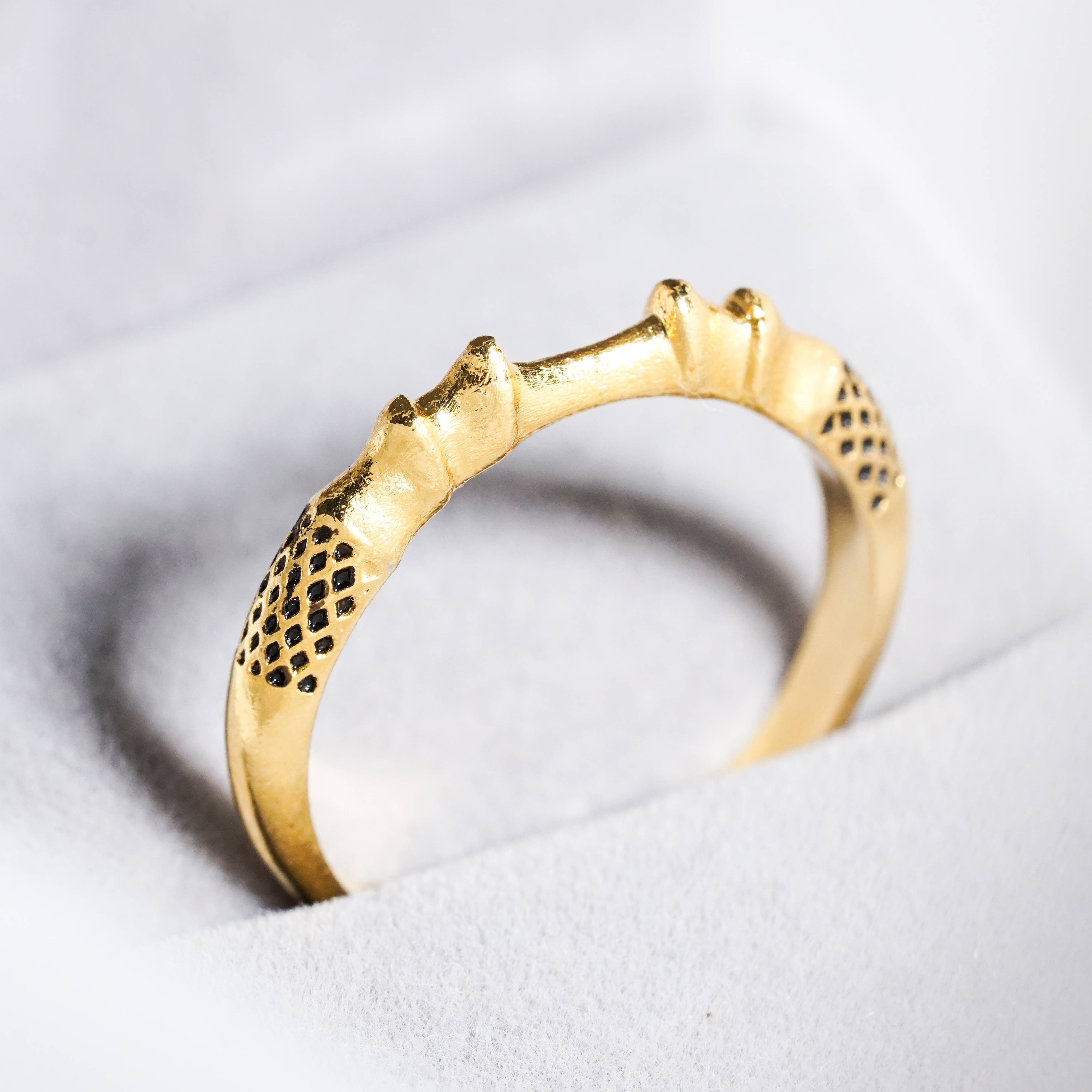 Elden Ring jewelry, Custom Spectral Steed Whistle Ring, 14k Gold Plated Handmade Fantasy Jewelry for Collectors & Cosplayers