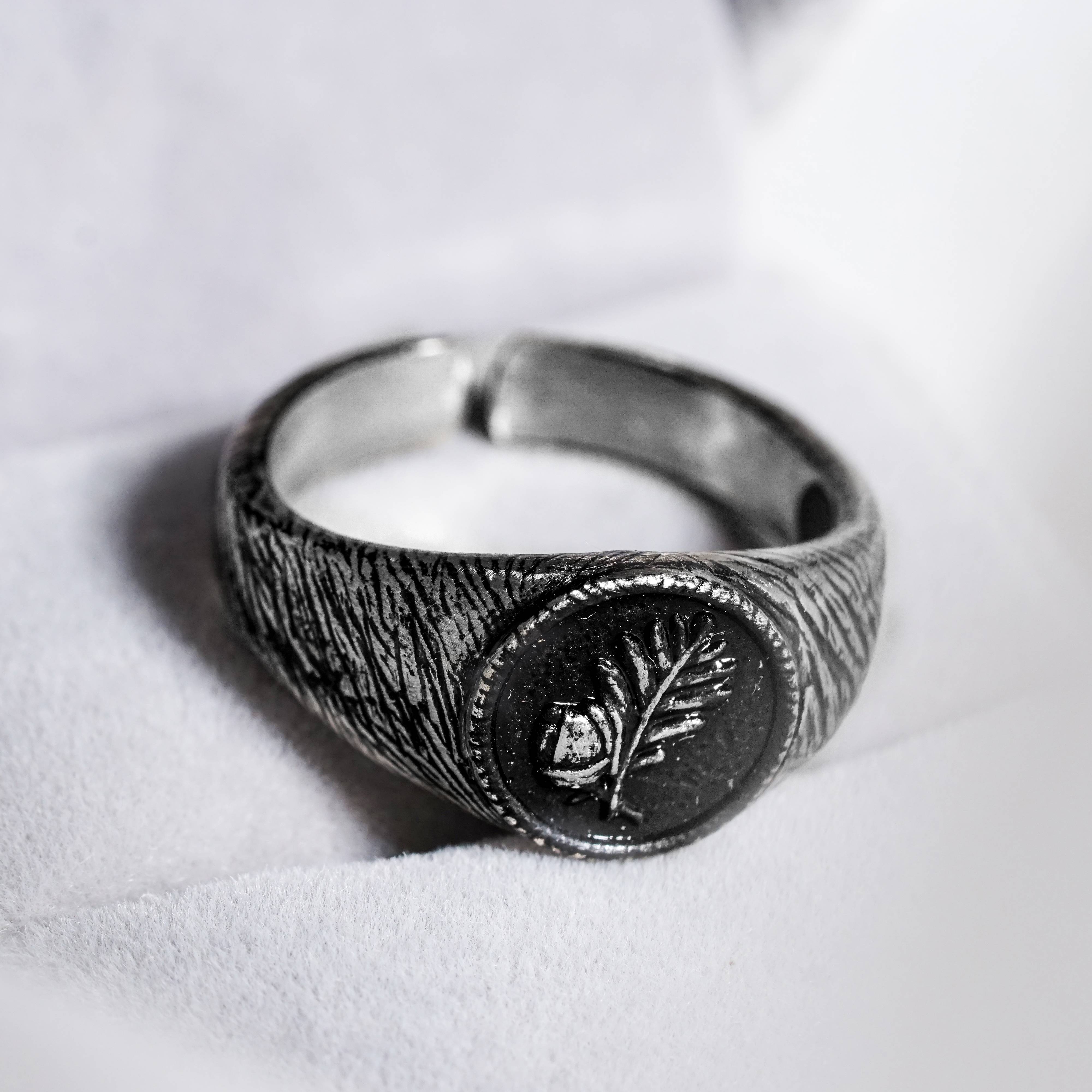 Baldur's Gate 3 Halsin Ring, Custom 950 Silver Handmade Ring, Perfect Jewelry Gift for DnD and RPG Fans 5 - EternaSilver DSC07101 - EternaSilver