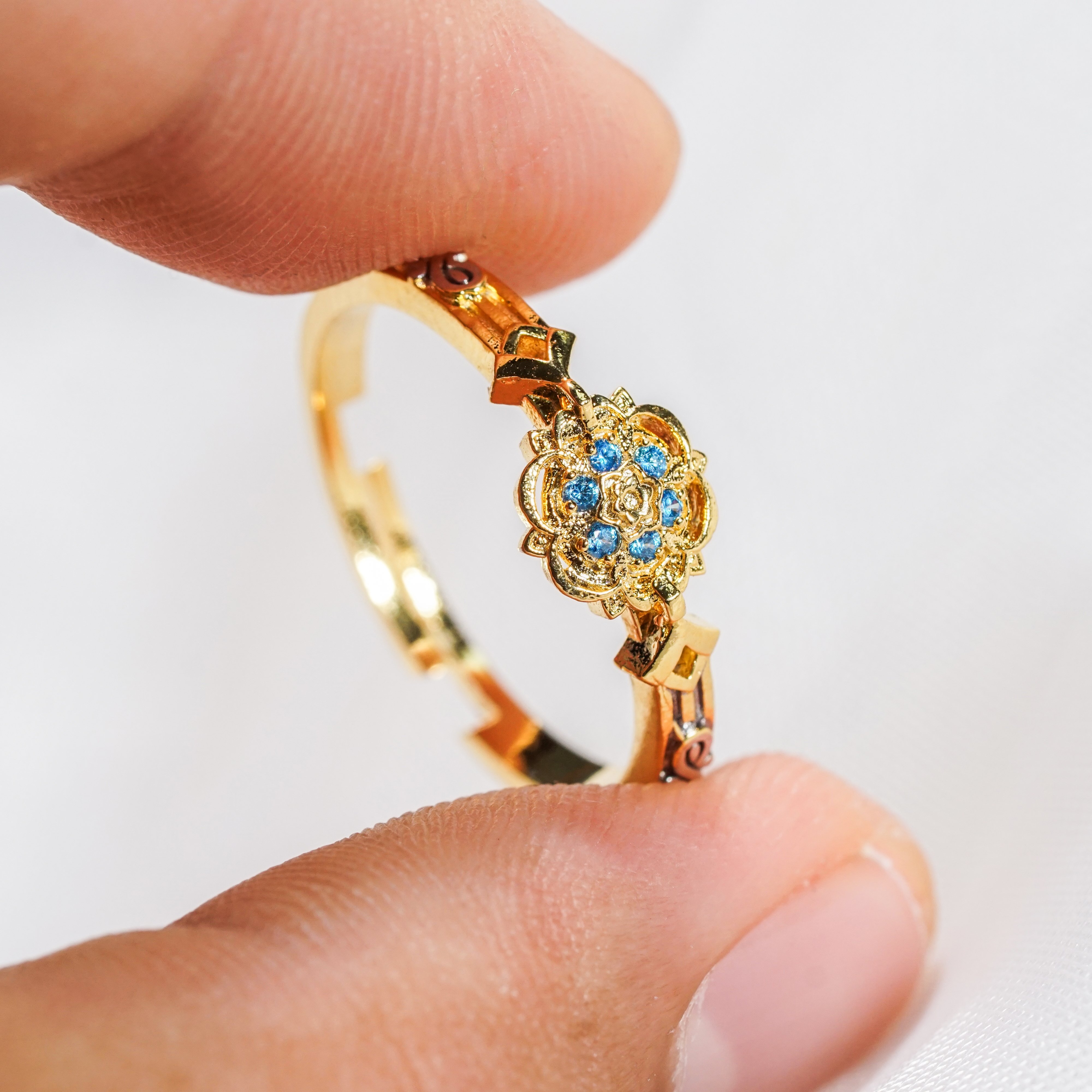 Genshin impact Wanderer Custom Ring, Handmade Sterling Gold plated14k/Silver Custom Signet Ring, Perfect Jewelry Gift for Genshin Fans 4 - EternaSilver DSC07151 - EternaSilver