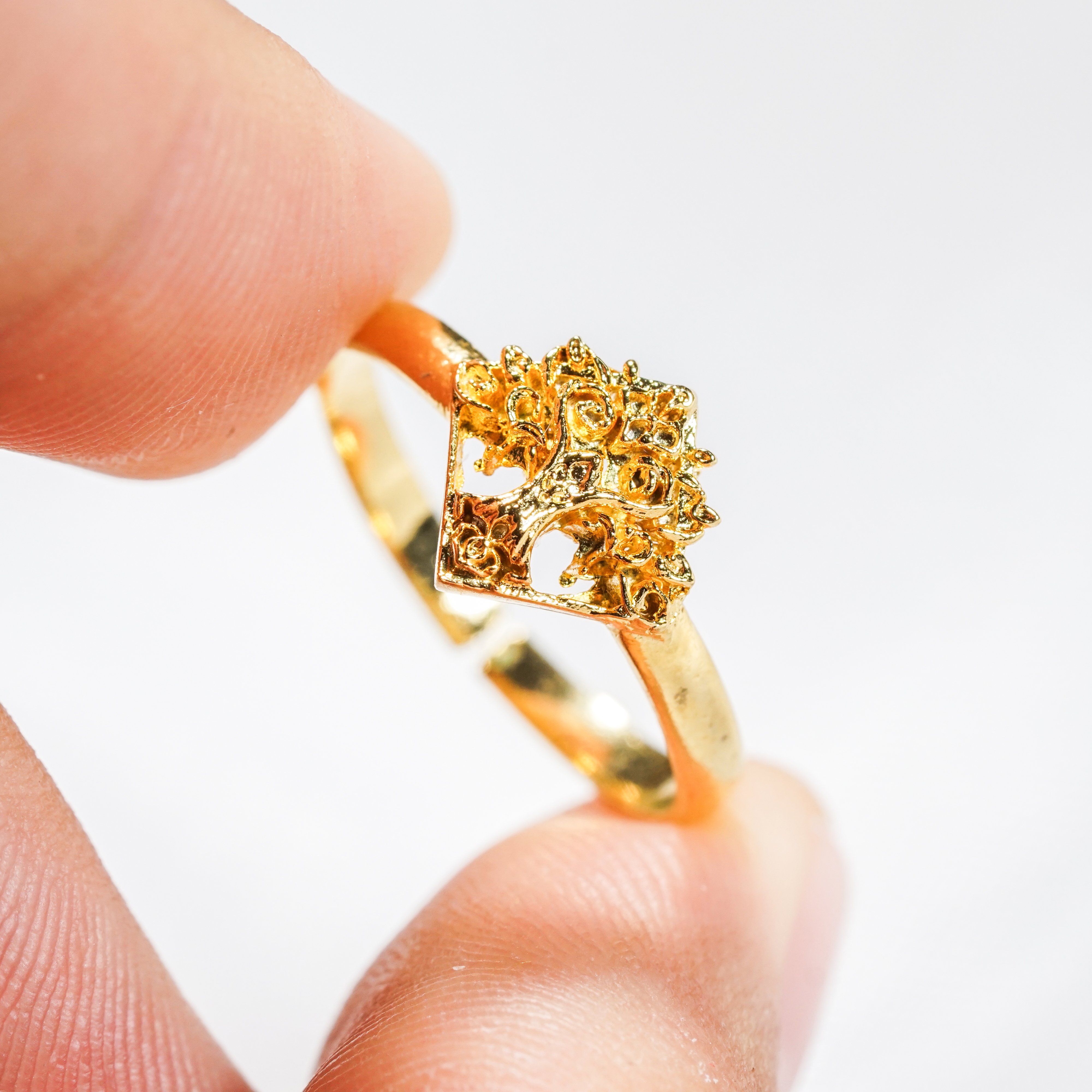 Genshin Impact Sumeru Custom Ring, Handmade Sterling Gold plated14k/Silver Custom Signet Ring, Perfect Jewelry Gift for Genshin Fans 3 - EternaSilver DSC07189 - EternaSilver