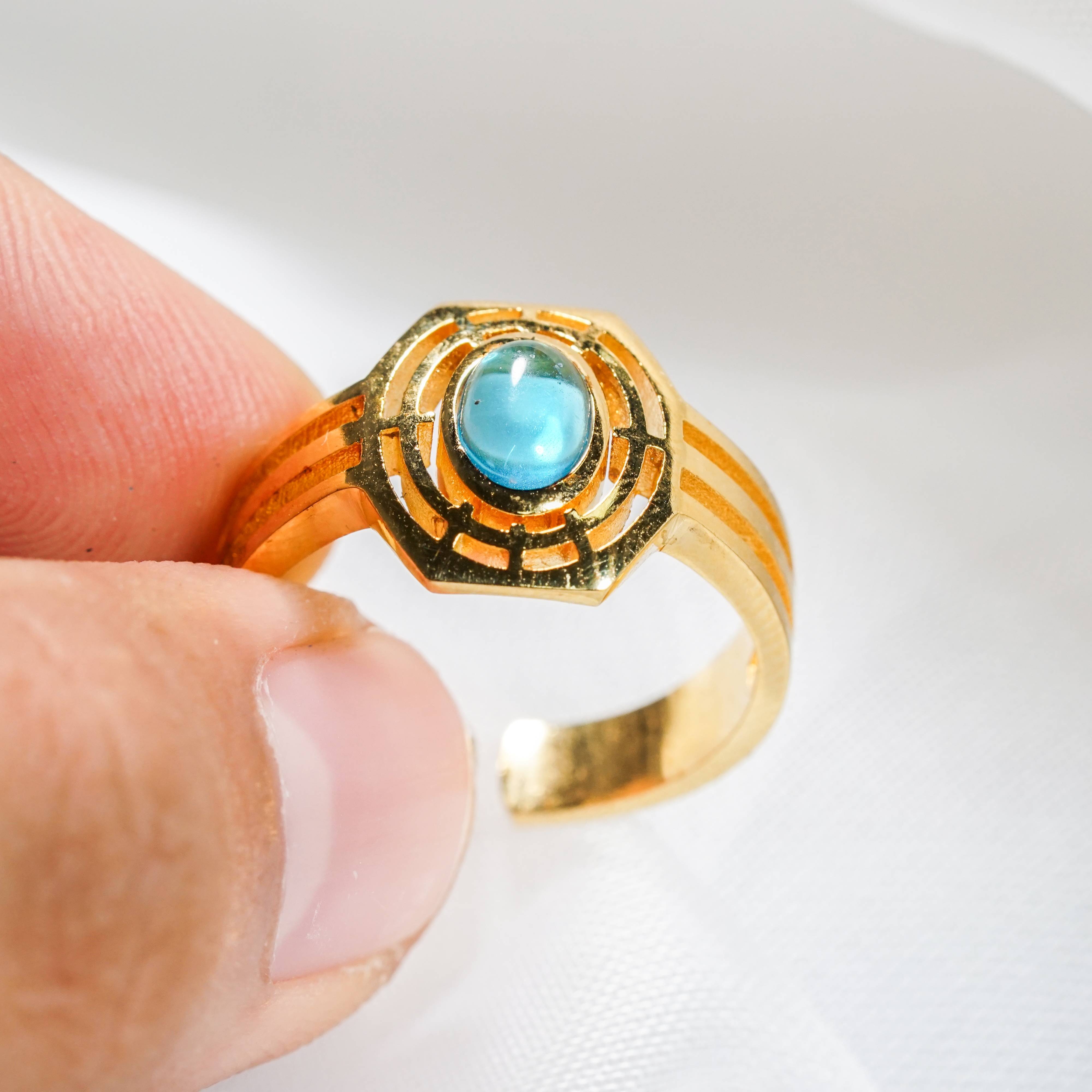 Valorant Jewelry, Handmade Harbor Valorant Ring, Sterling Gold/Silver Custom ring, Ideal Unisex Signet Ring for Valorant Fans and Cosplay Enthusiasts 11 - EternaSilver DSC07243 - EternaSilver