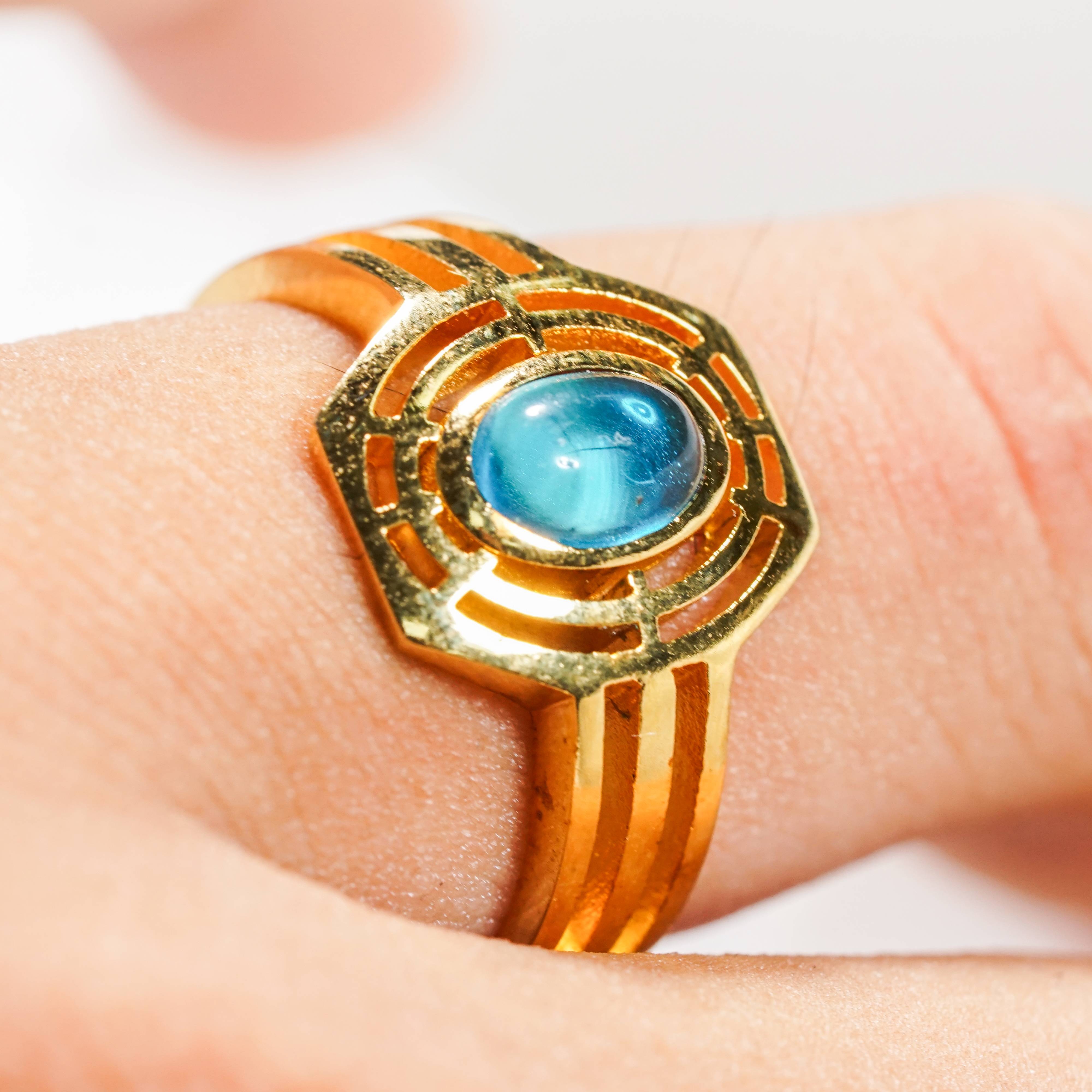 Valorant Jewelry, Handmade Harbor Valorant Ring, Sterling Gold/Silver Custom ring, Ideal Unisex Signet Ring for Valorant Fans and Cosplay Enthusiasts 14 - EternaSilver DSC07246 - EternaSilver