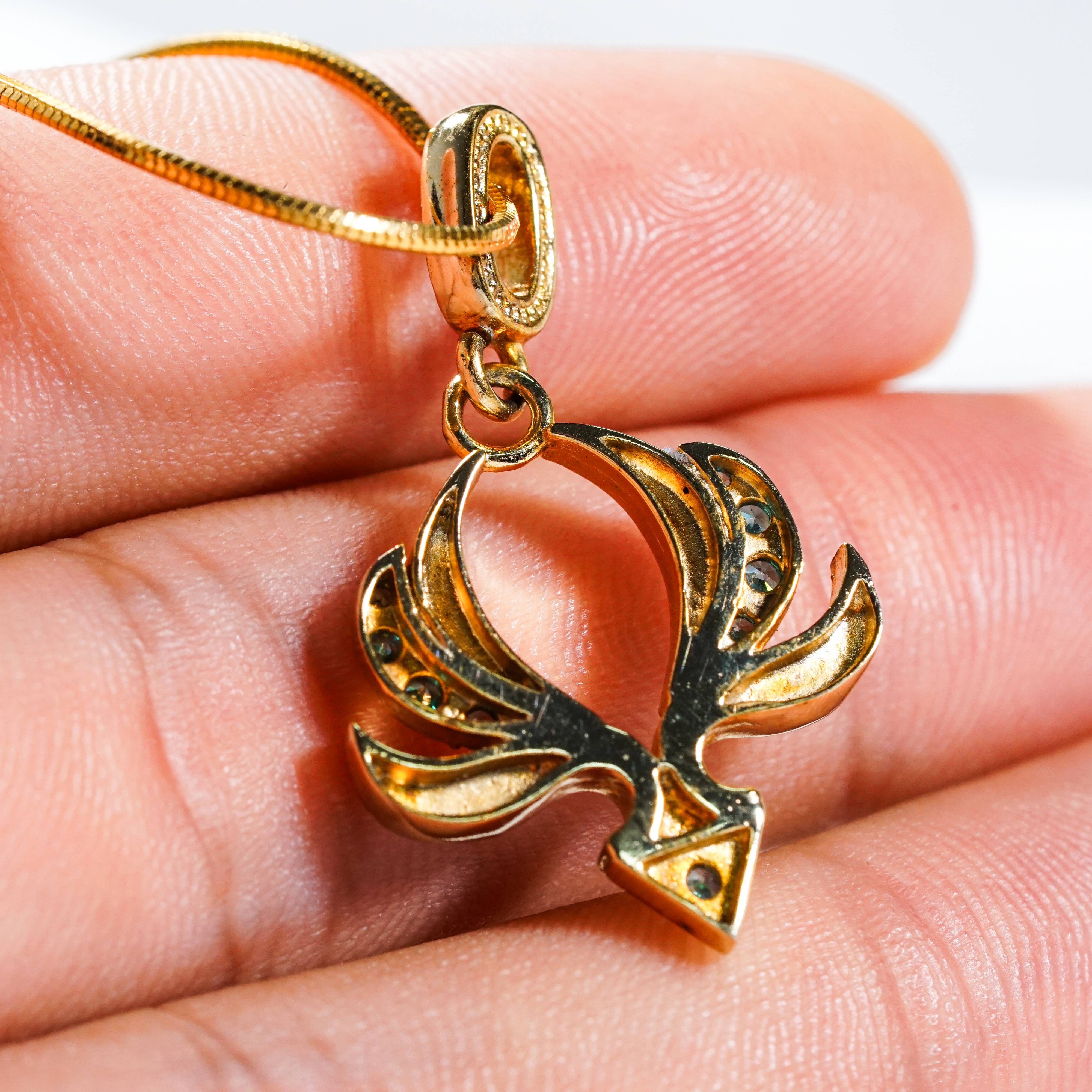 Genshin Impact Anemo Visions Pattern Custom Necklace, Handmade Sterling Silver 950/Gold Plated Signet Necklace, Element Jewelry Charm Gift 6 - EternaSilver DSC07844 - EternaSilver