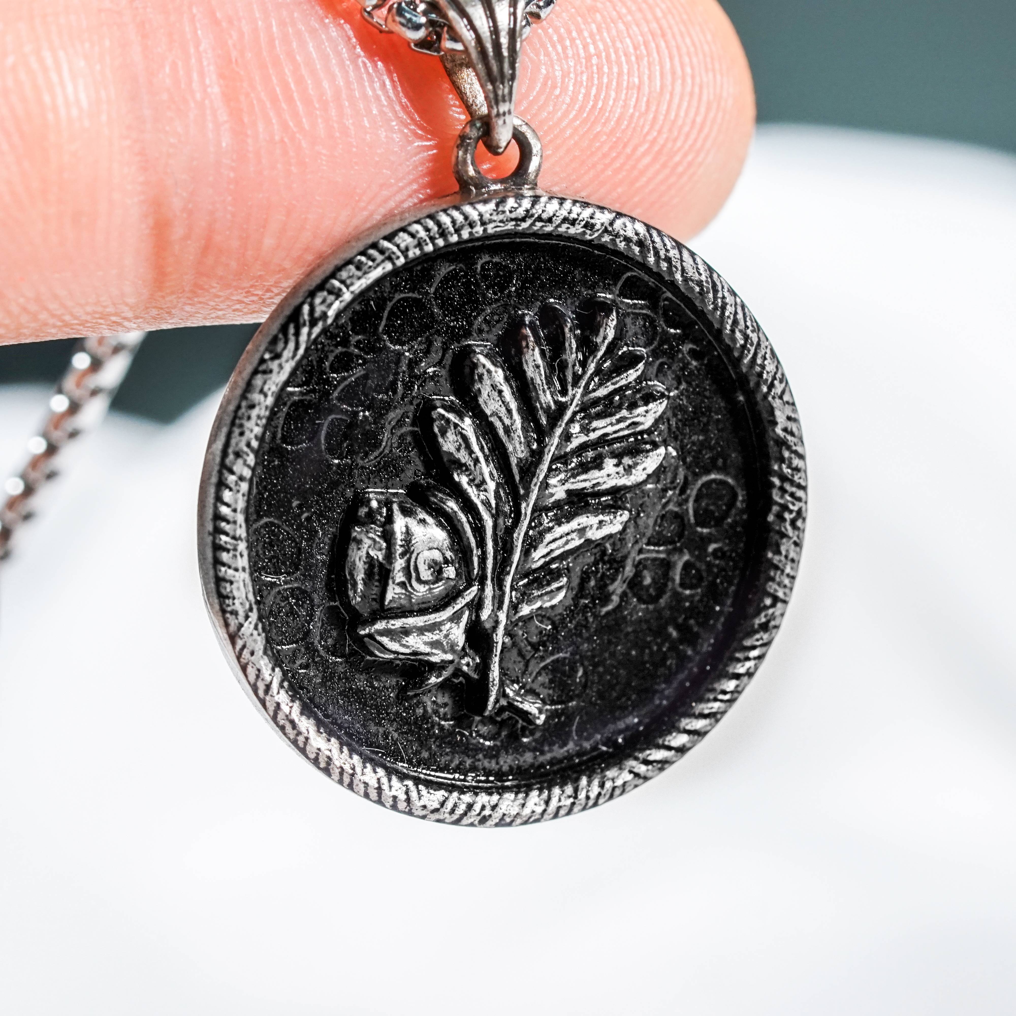 Baldur's Gate 3 Halsin Necklace Handmade Silver, 950 Silver Pendant, BG3 Halsin Jewelry Gift, Baldur's Gate 3 Collectible 4 - EternaSilver DSC07922 - EternaSilver