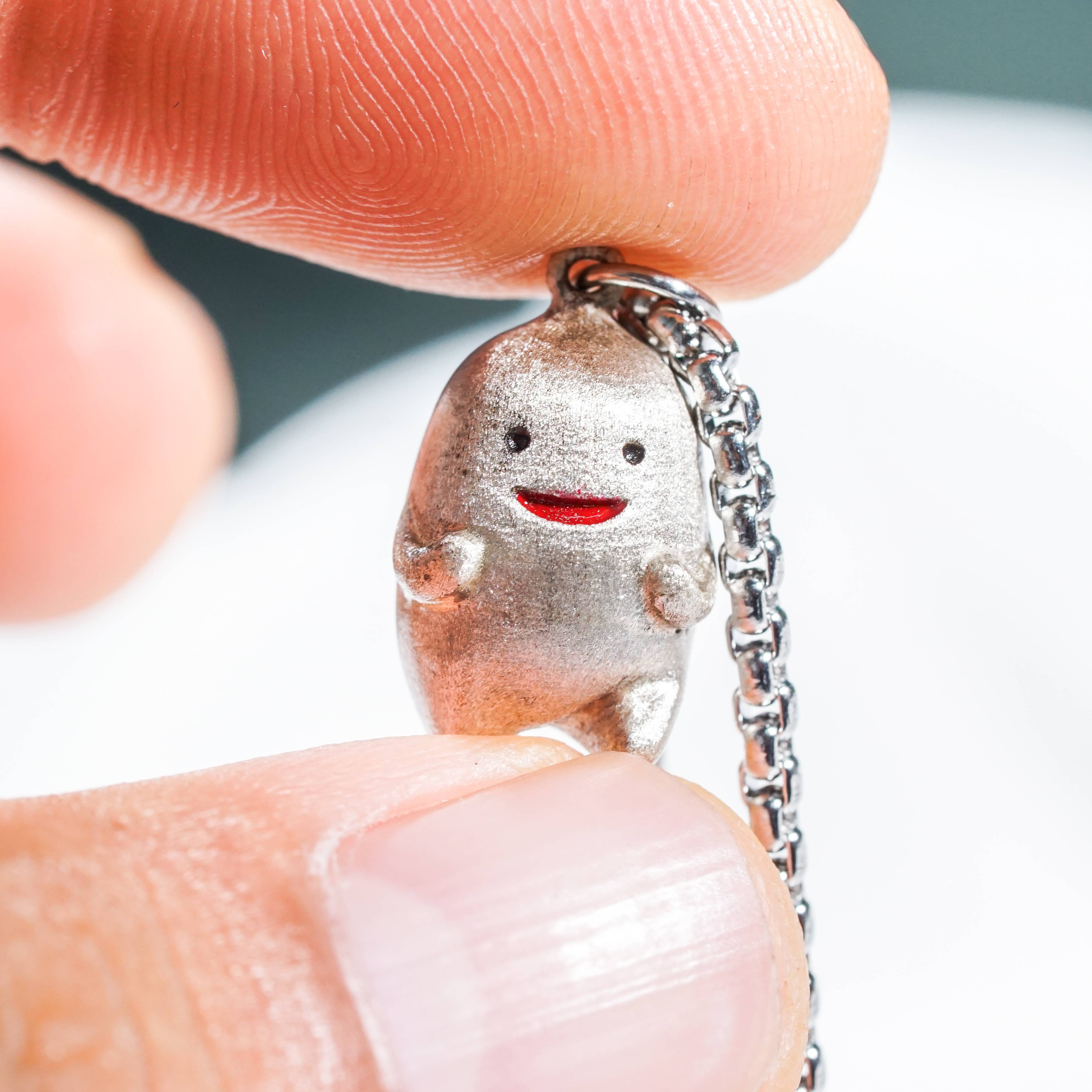 The Boy and the Heron Warawara Necklace in 950 Silver, Studio Ghibli-Inspired Jewelry, Ideal Gift for The Boy and the Heron Fans and Collectors 7 - EternaSilver DSC07936 - EternaSilver