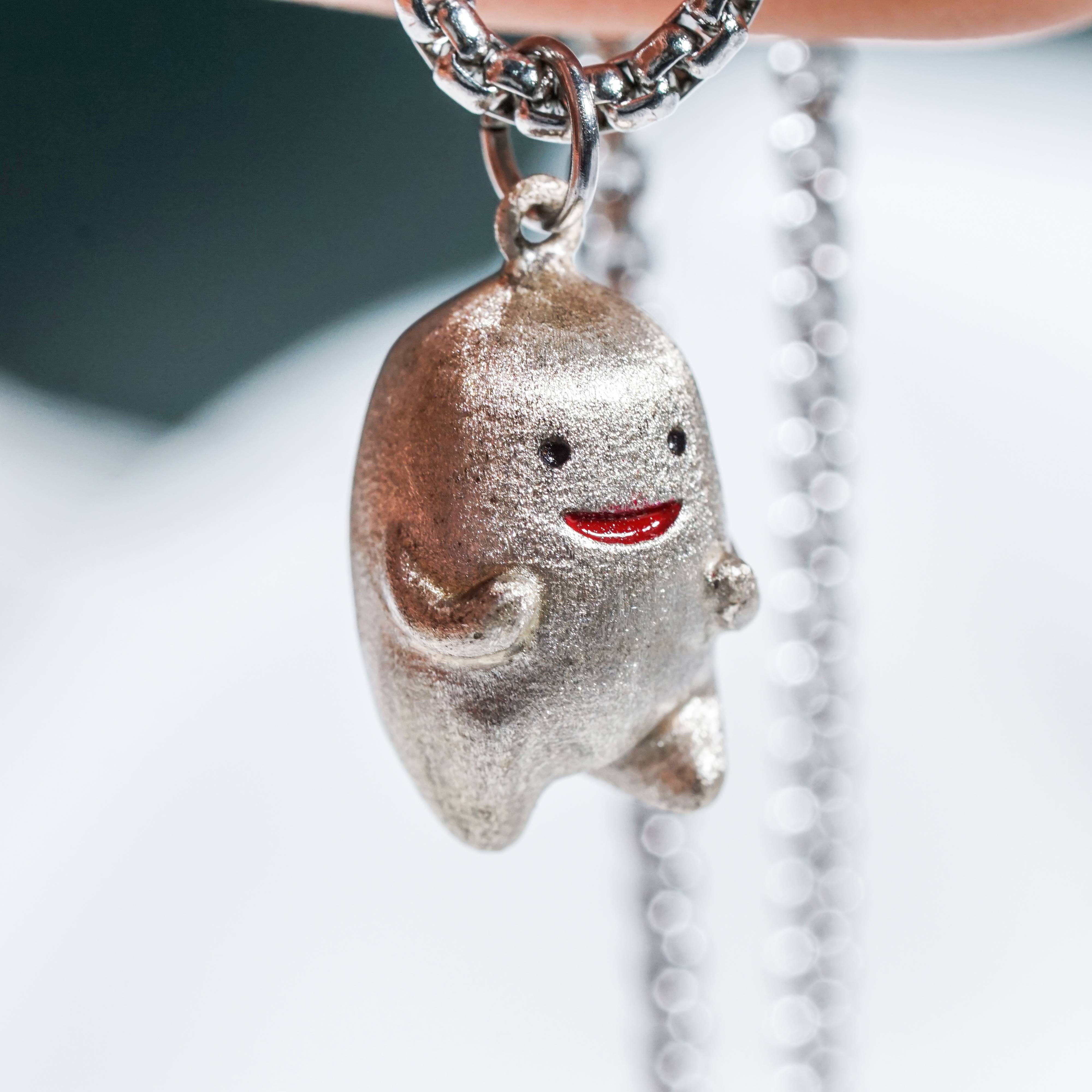 The Boy and the Heron Warawara Necklace in 950 Silver, Studio Ghibli-Inspired Jewelry, Ideal Gift for The Boy and the Heron Fans and Collectors 8 - EternaSilver DSC07937 - EternaSilver