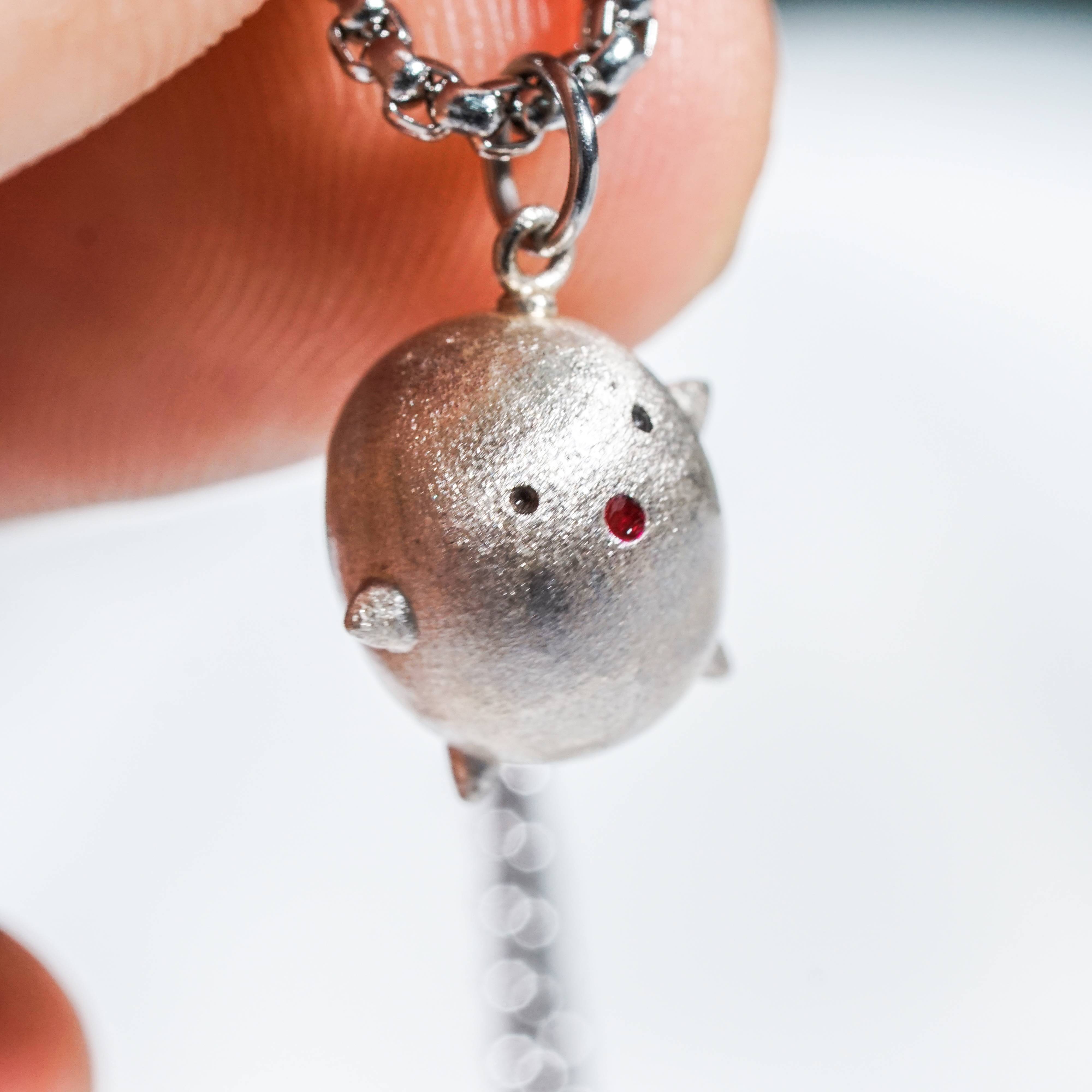 The Boy and the Heron Warawara Necklace in 950 Silver, Studio Ghibli-Inspired Jewelry, Ideal Gift for The Boy and the Heron Fans and Collectors 11 - EternaSilver DSC07940 - EternaSilver