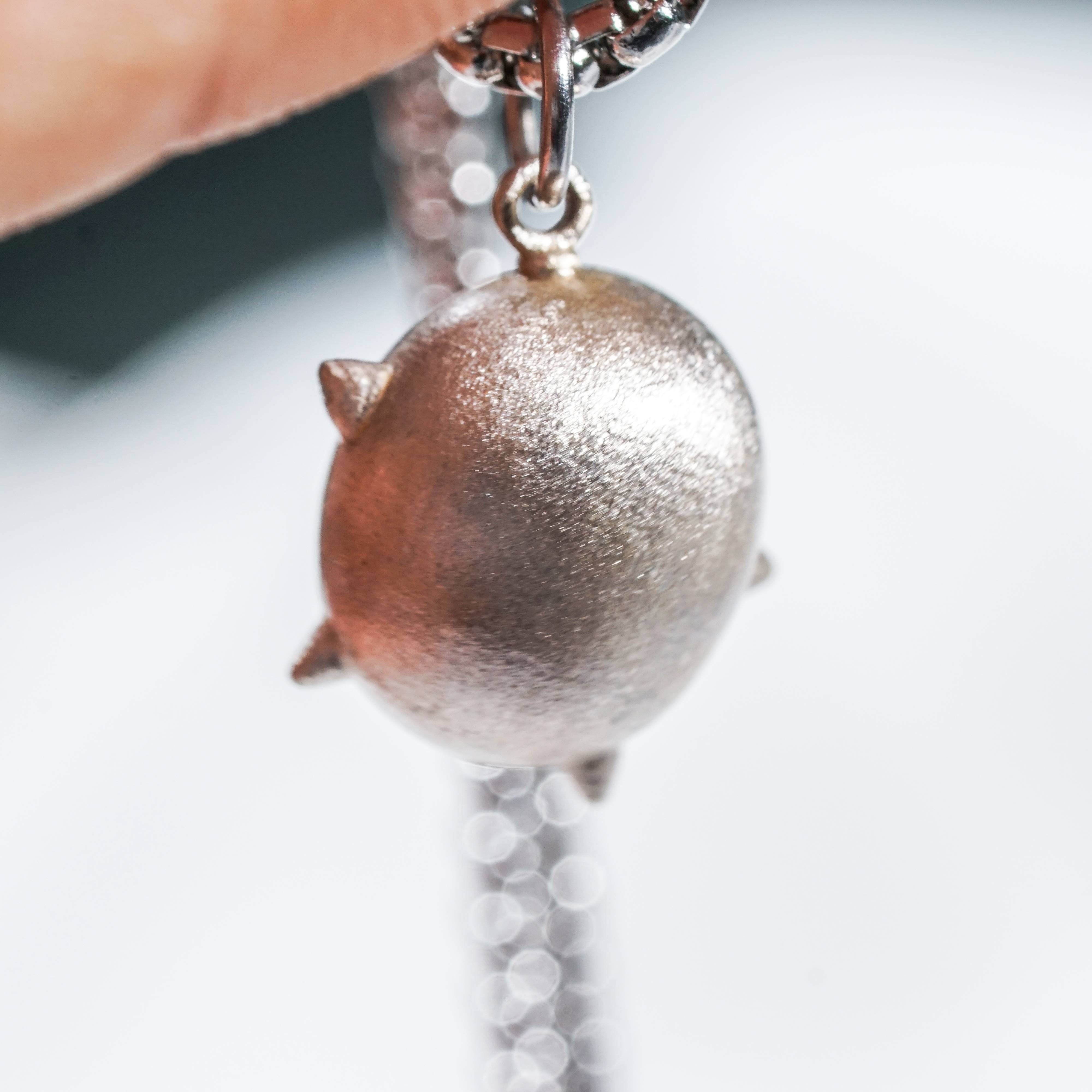 The Boy and the Heron Warawara Necklace in 950 Silver, Studio Ghibli-Inspired Jewelry, Ideal Gift for The Boy and the Heron Fans and Collectors 12 - EternaSilver DSC07941 - EternaSilver