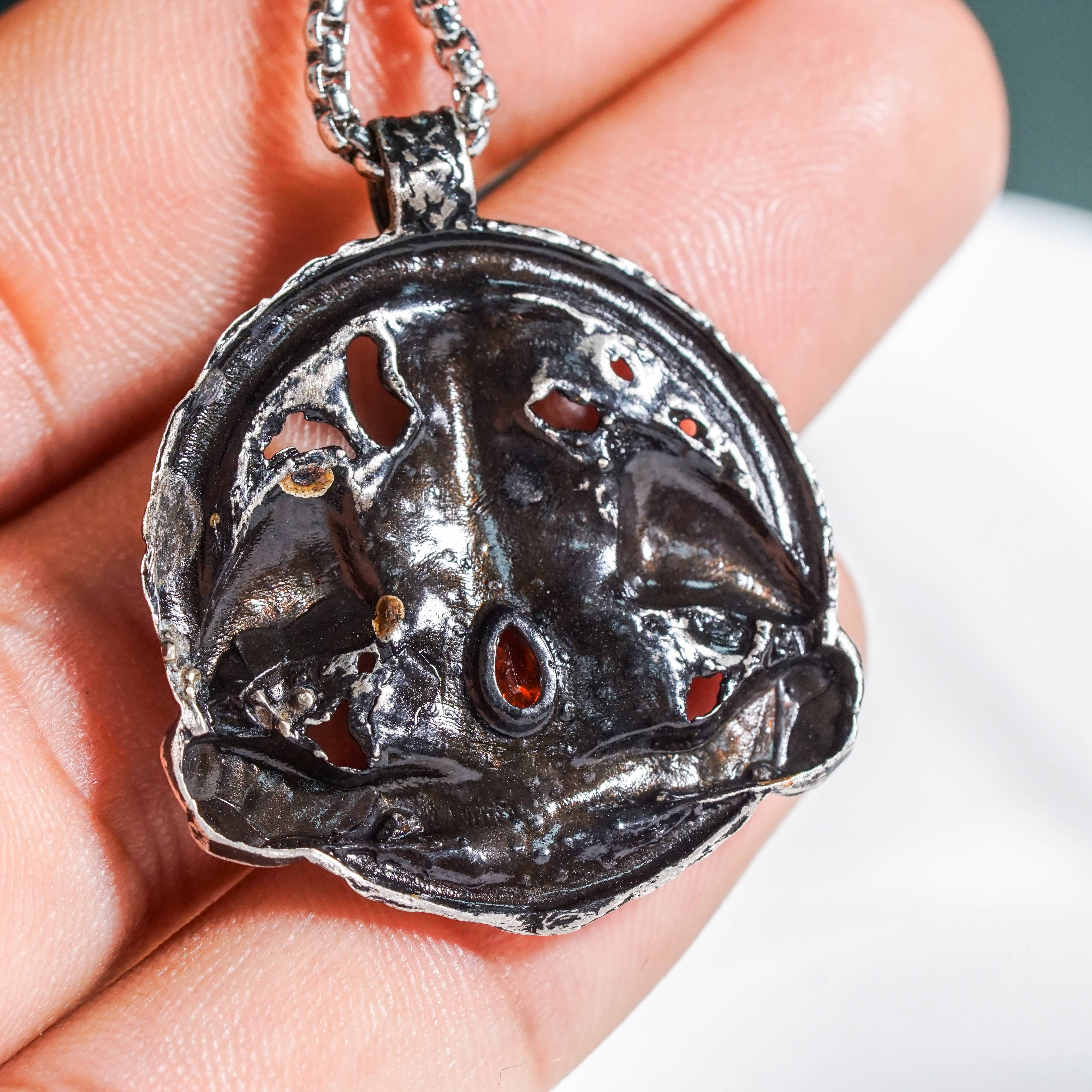 Elden Ring - Talisman of Lord's Bestowal Necklace - Handmade Silver 950 Pendant Inspired by Elden Ring 8 - EternaSilver DSC07950 - EternaSilver