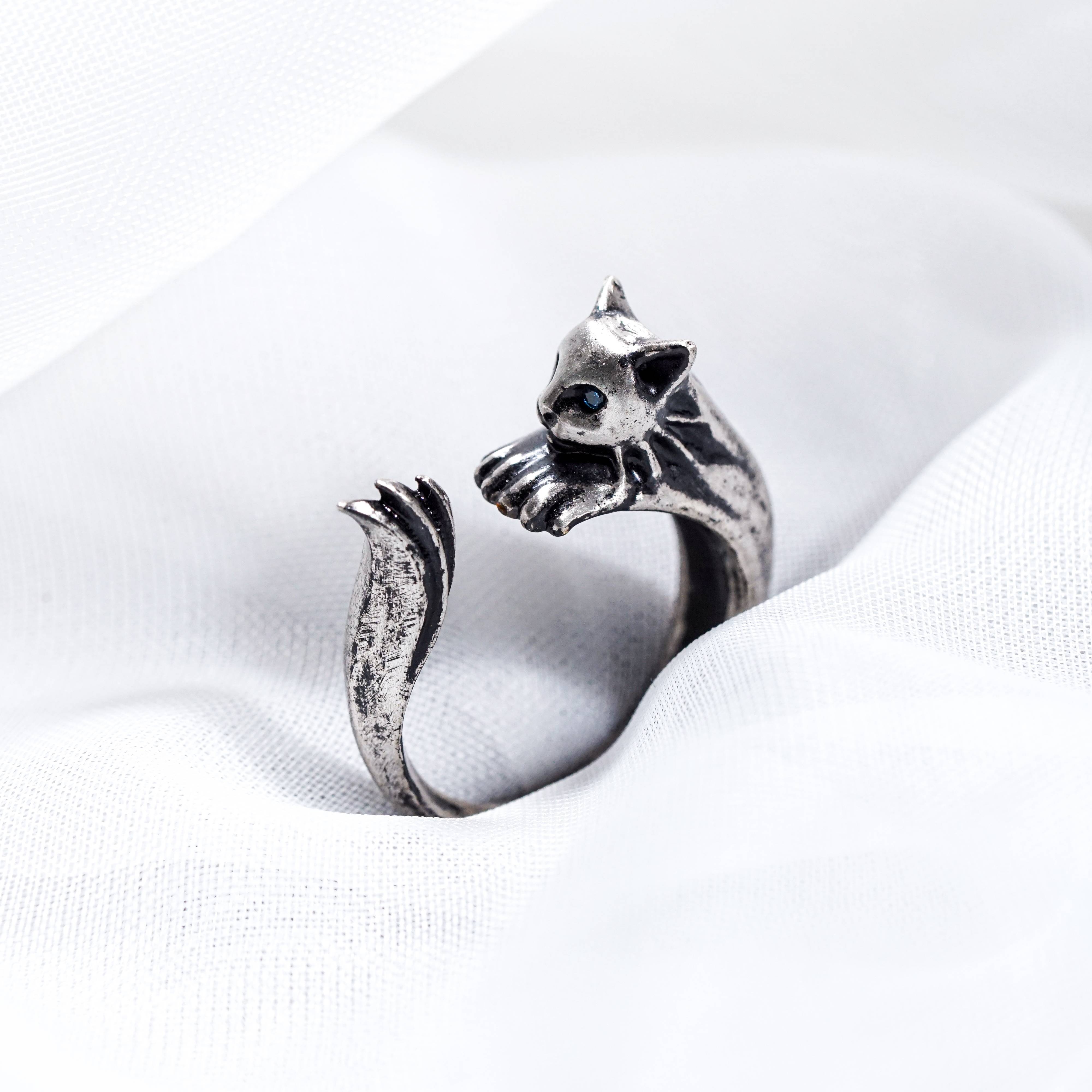 Dark Souls 3 Silvercat Ring, Handmade Dark Souls 3 950 Silver Rings, Silvercat Ring 3 - EternaSilver DSC08041 - EternaSilver