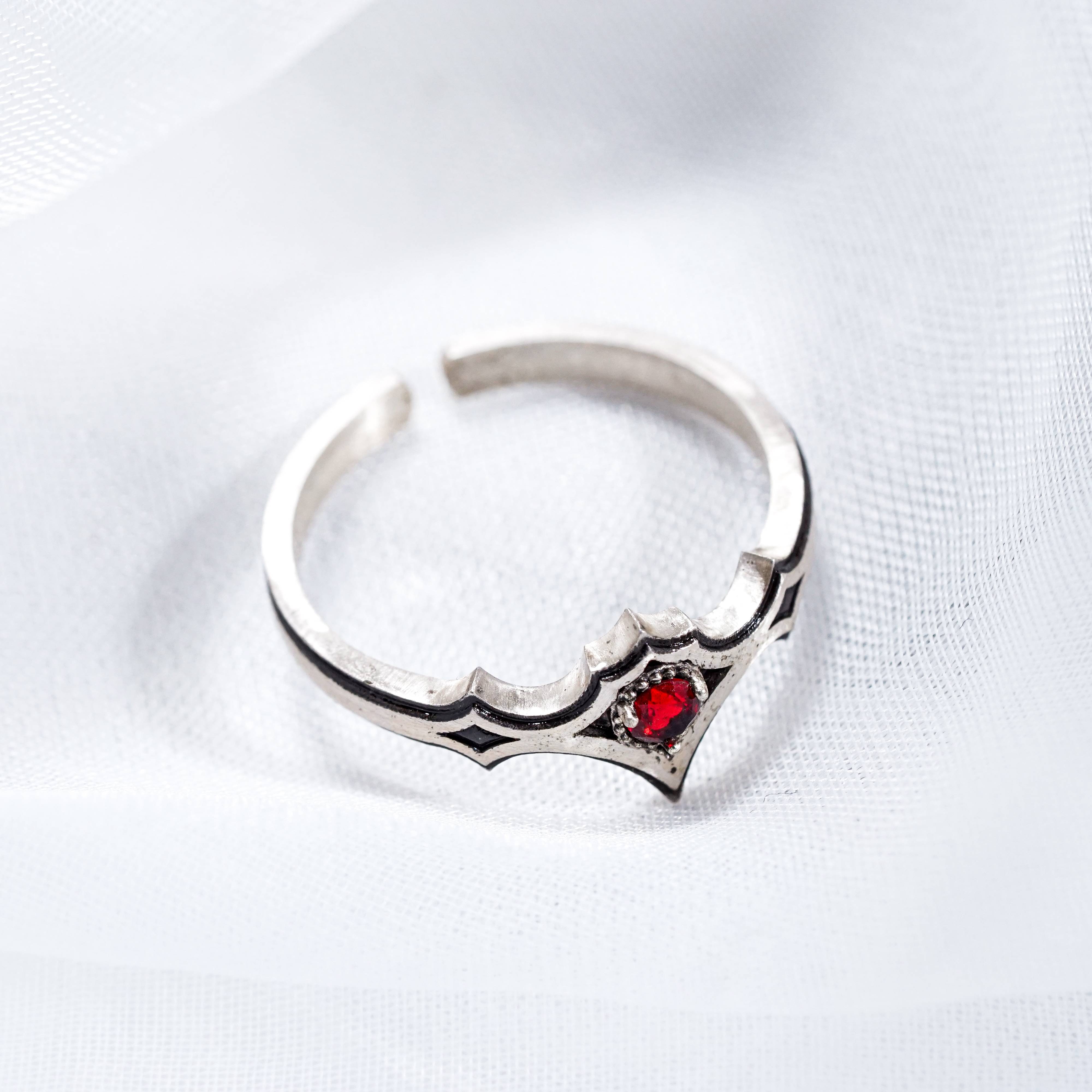 Baldur's Gate 3 Szarr Family Ring, Handmade 950 Silver Cazador’s Ring, Custom BG3 Jewelry for DnD and RPG Fans 3 - EternaSilver DSC08046 - EternaSilver