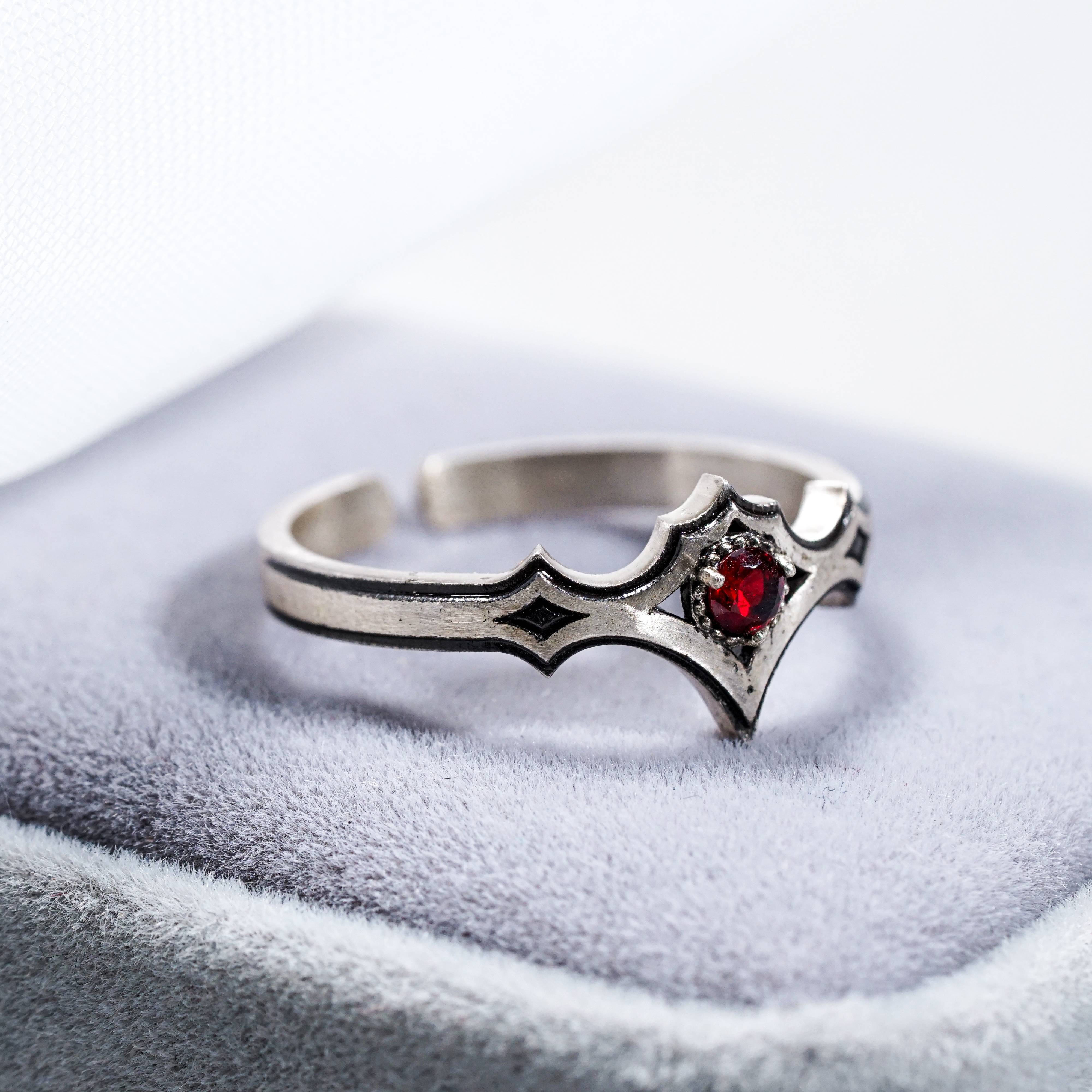 Baldur's Gate 3 Szarr Family Ring, Handmade 950 Silver Cazador’s Ring, Custom BG3 Jewelry for DnD and RPG Fans 5 - EternaSilver DSC08119 - EternaSilver