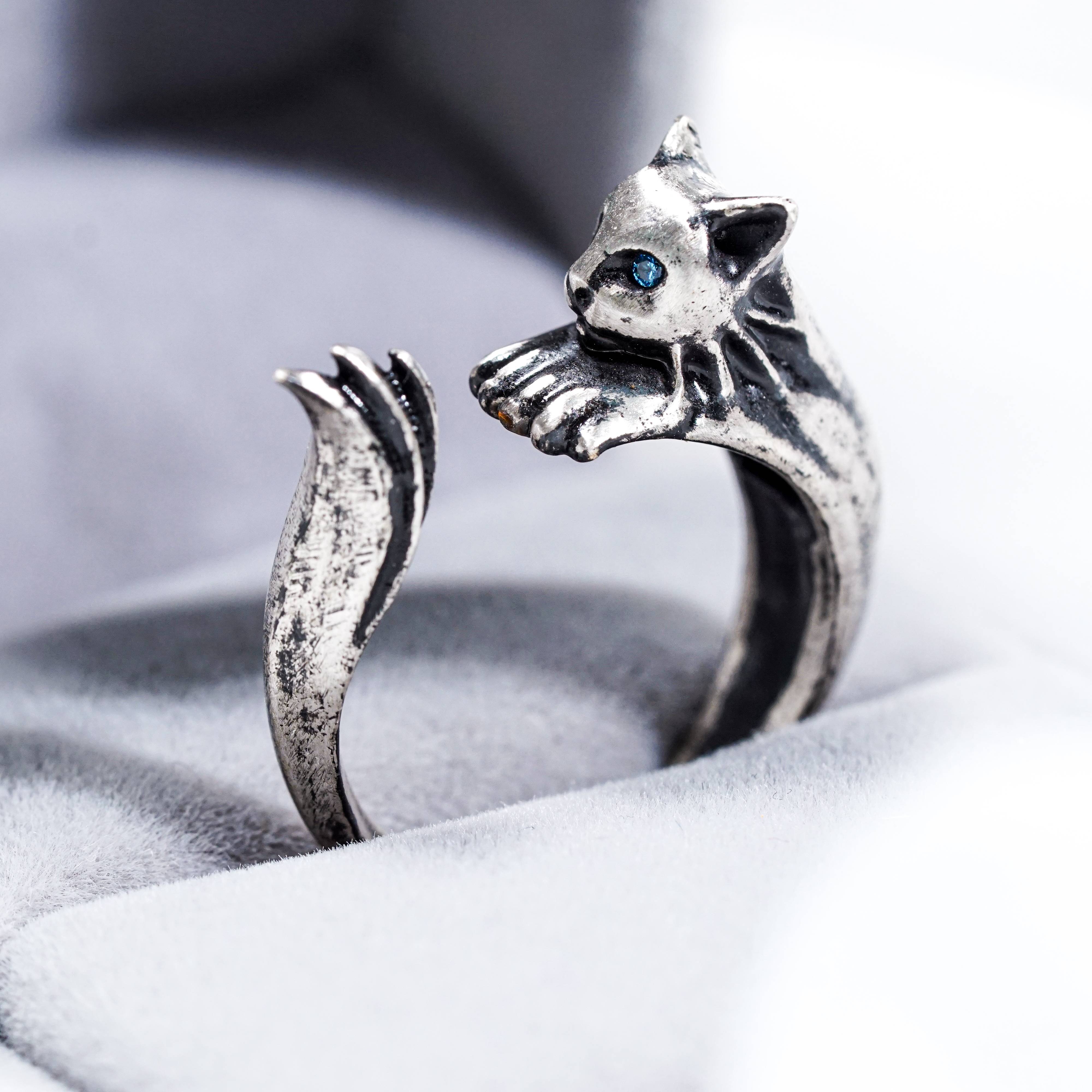 Dark Souls 3 Silvercat Ring, Handmade Dark Souls 3 950 Silver Rings, Silvercat Ring 5 - EternaSilver DSC08121 - EternaSilver