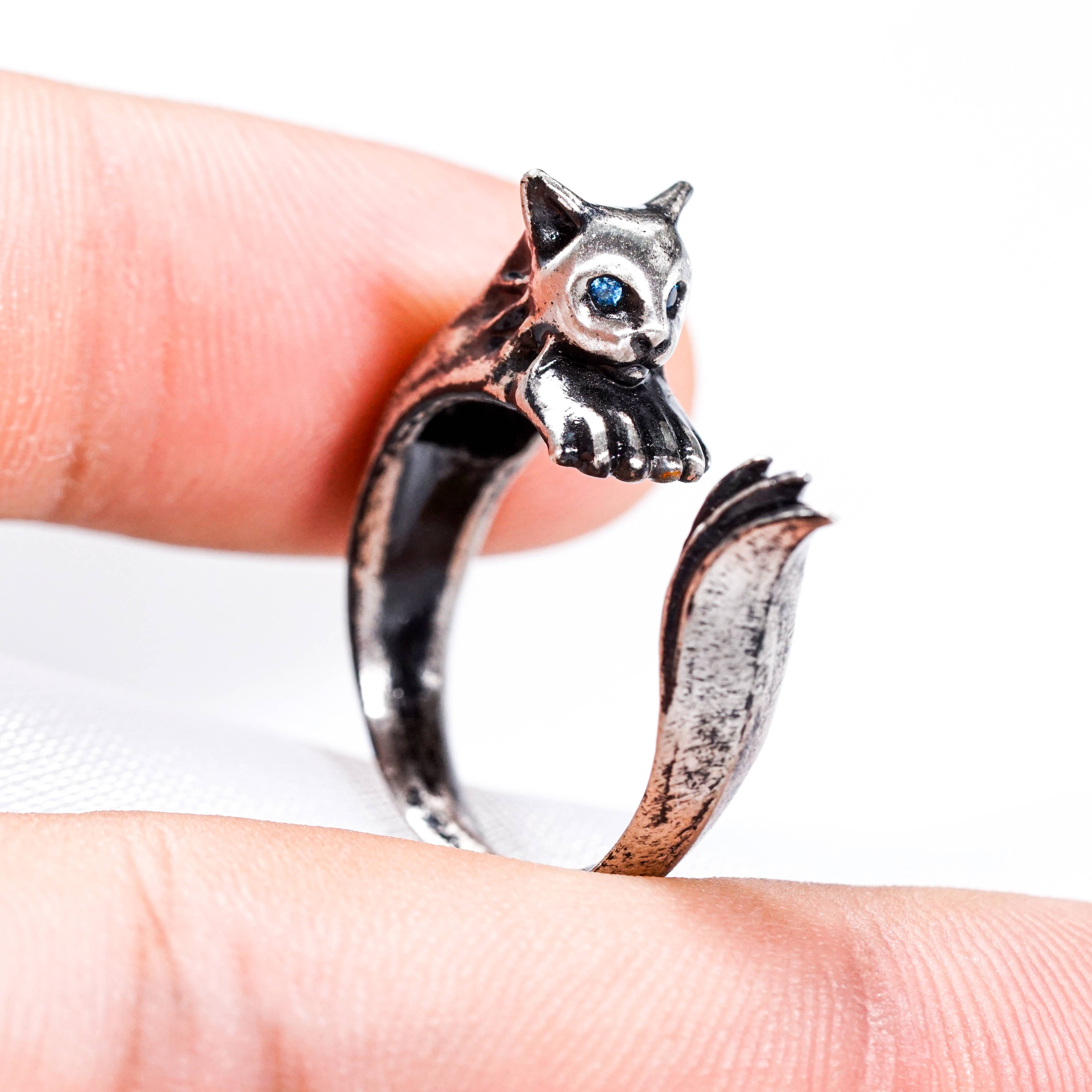 Dark Souls 3 Silvercat Ring, Handmade Dark Souls 3 950 Silver Rings, Silvercat Ring 7 - EternaSilver DSC08133 - EternaSilver