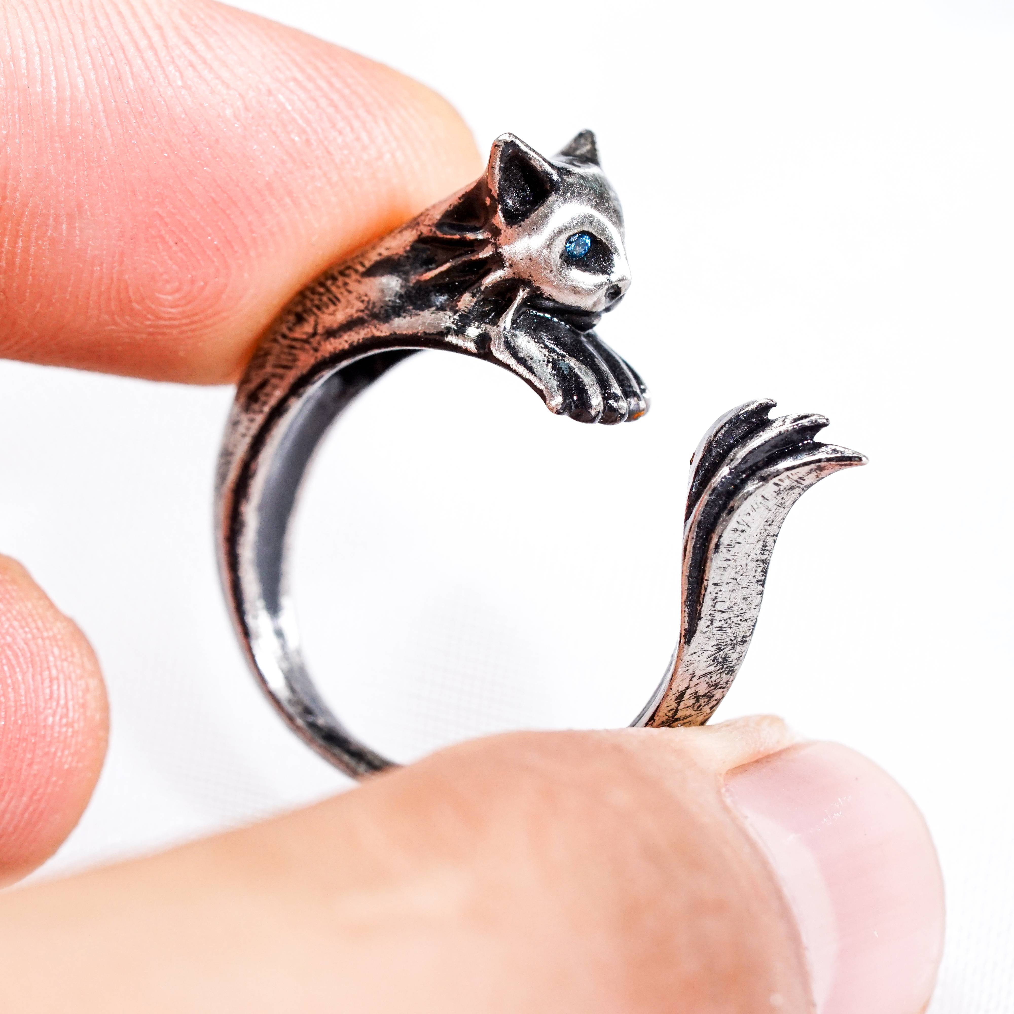 Dark Souls 3 Silvercat Ring, Handmade Dark Souls 3 950 Silver Rings, Silvercat Ring 10 - EternaSilver DSC08161 - EternaSilver