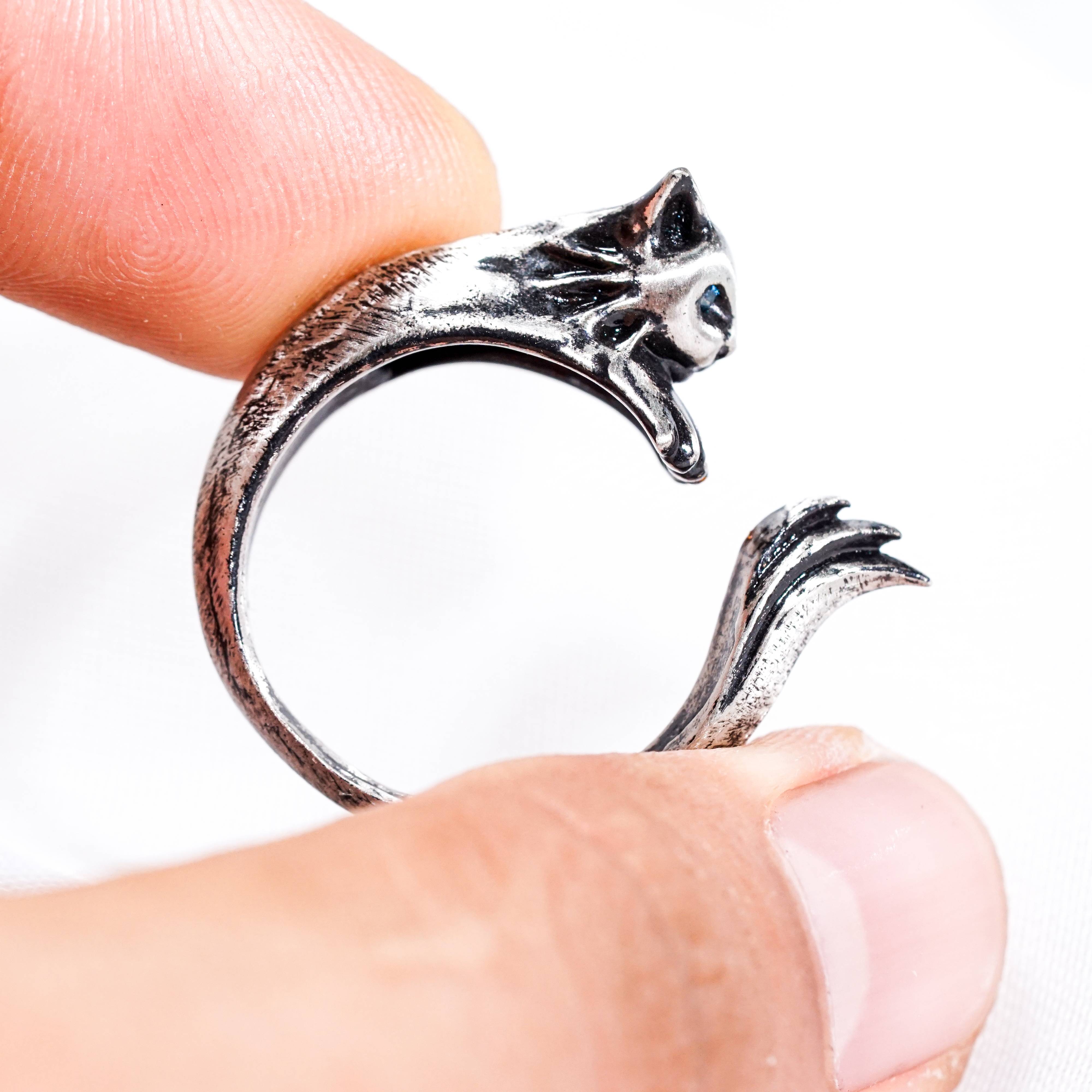 Dark Souls 3 Silvercat Ring, Handmade Dark Souls 3 950 Silver Rings, Silvercat Ring 11 - EternaSilver DSC08162 - EternaSilver