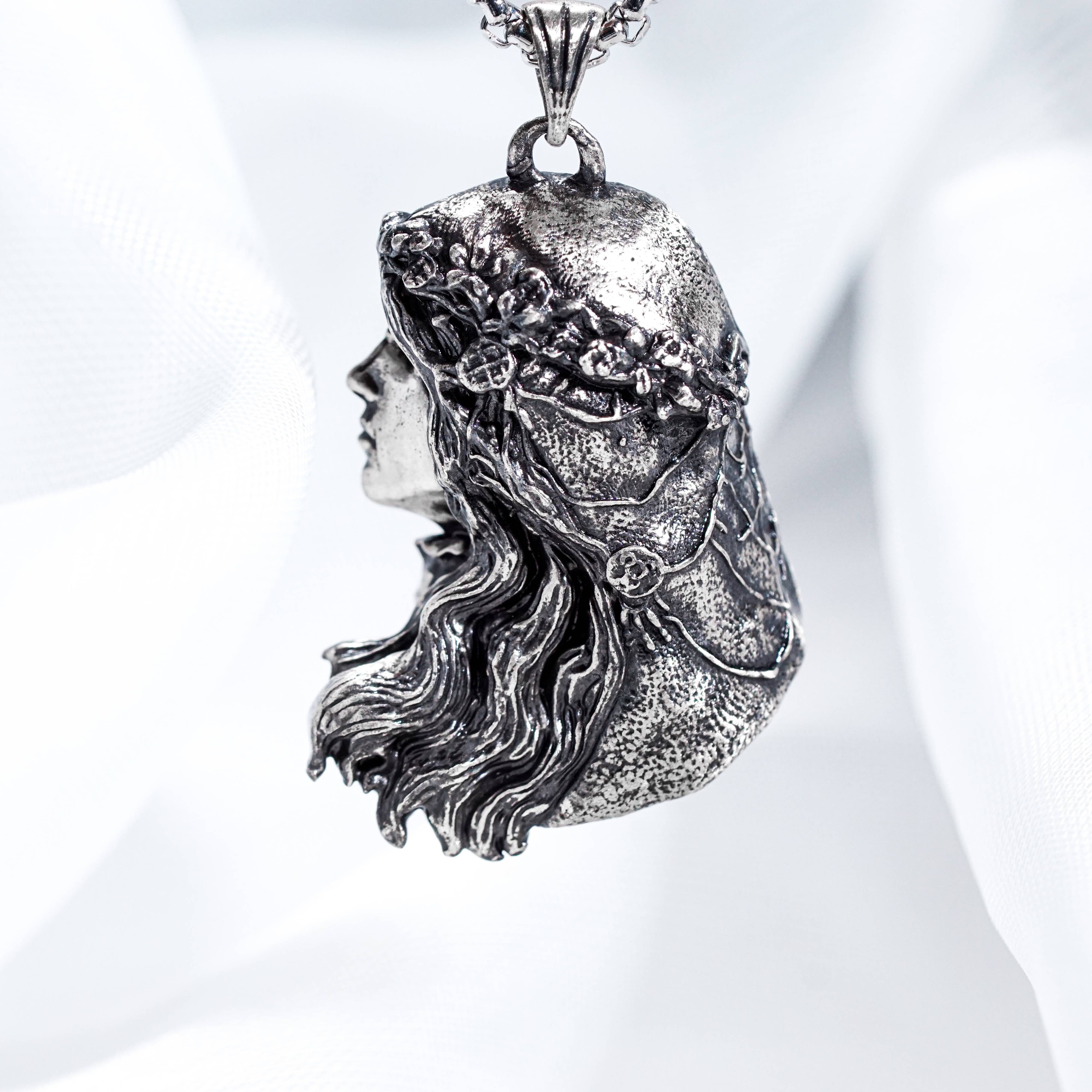 Elden Ring Nightreign Jewelry, Revenant Silver Necklace, Elden Ring Inspired Handmade Jewelry, Custom 950 Silver Nightfarers Classes Ring